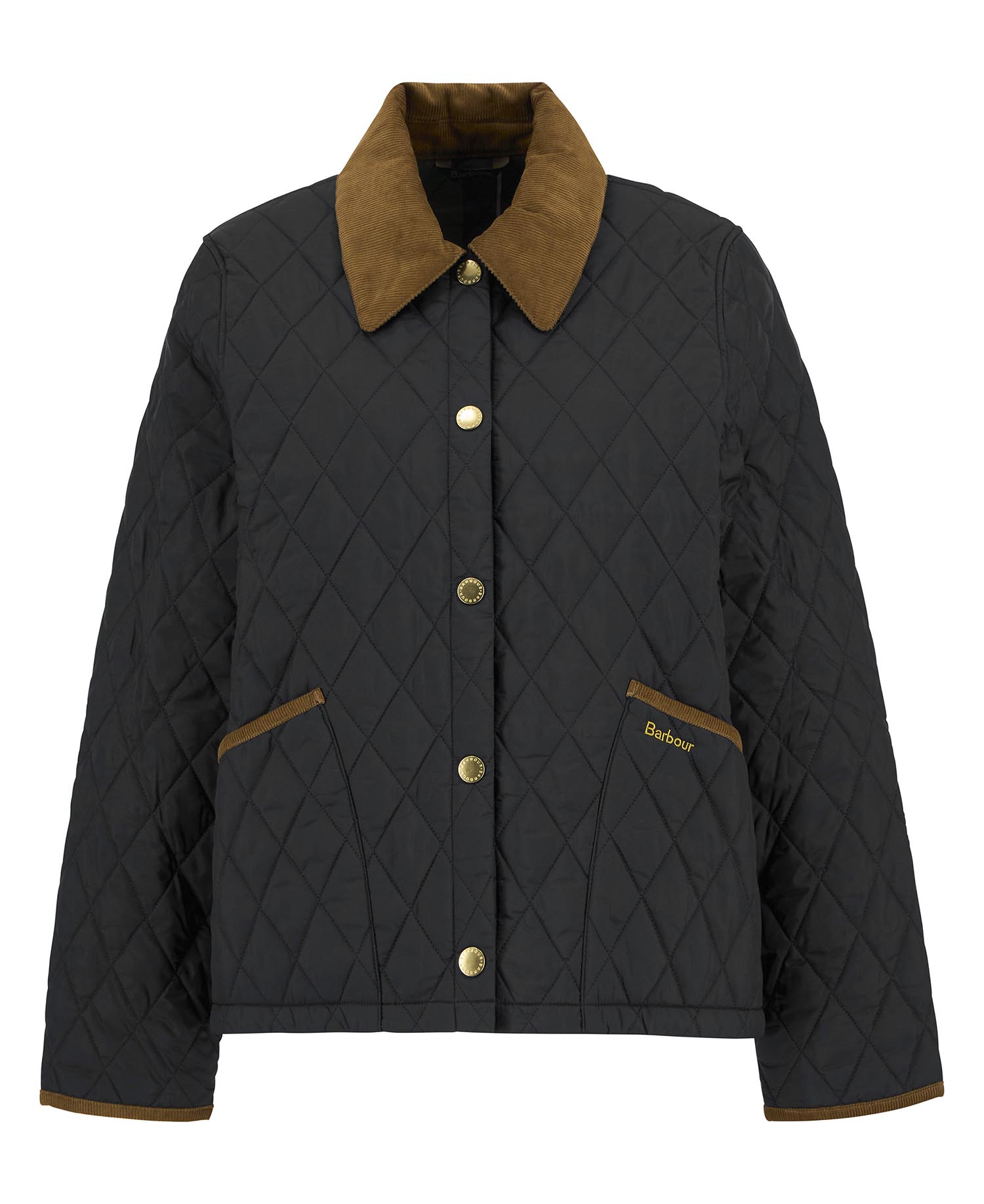 Giacca trapuntata Liddesdale Cropped Icons Black/Classic