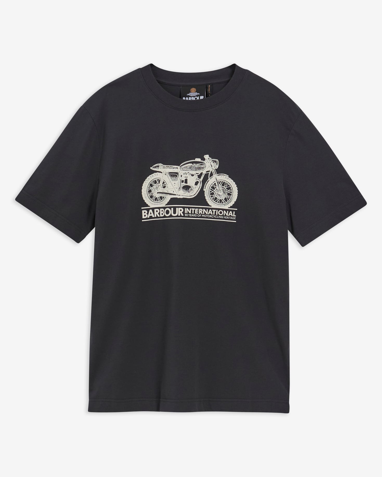 Triton Graphic T-Shirt Black