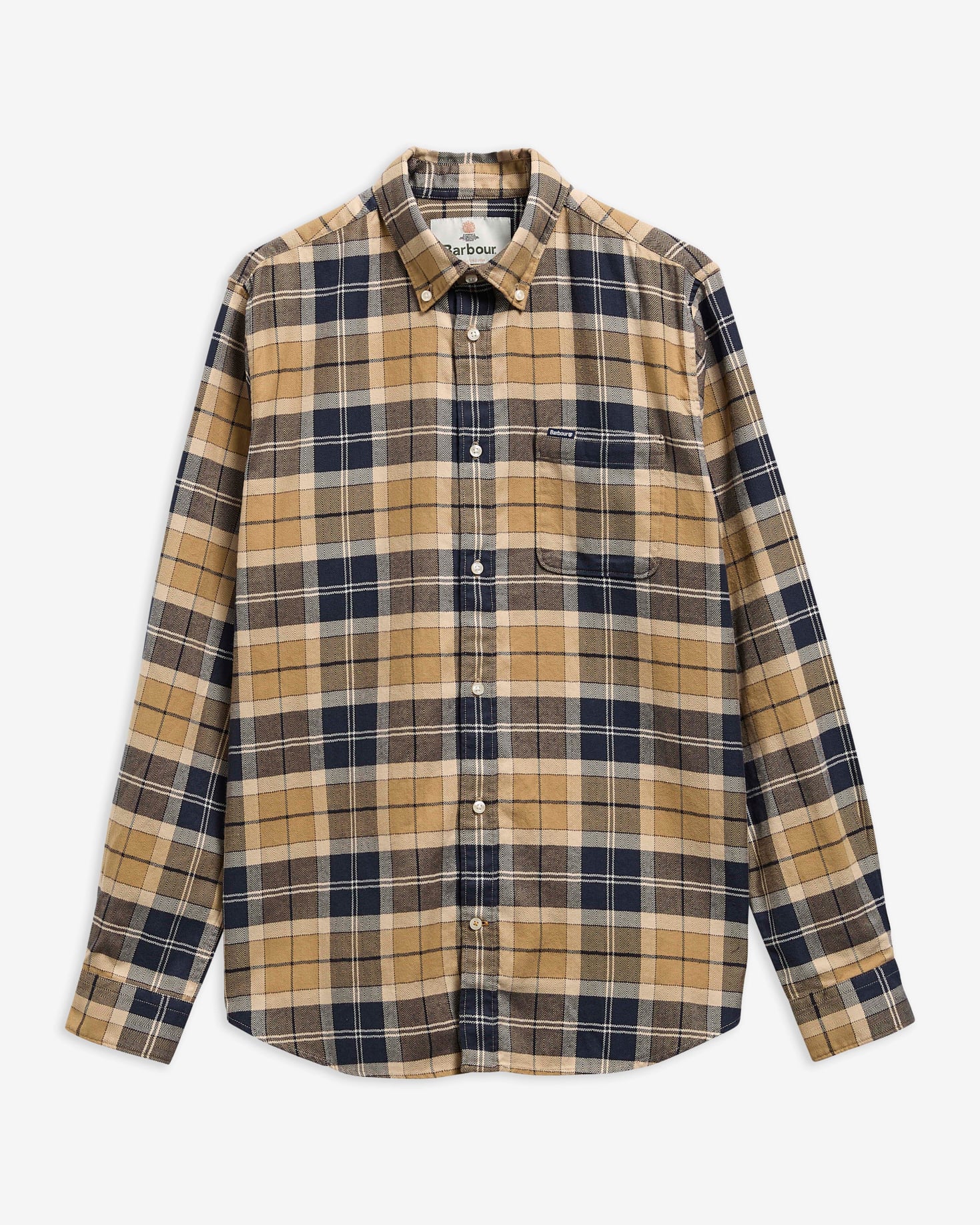 Kyeloch Tailored Long-Sleeved Shirt Birchwood Dress Tartan