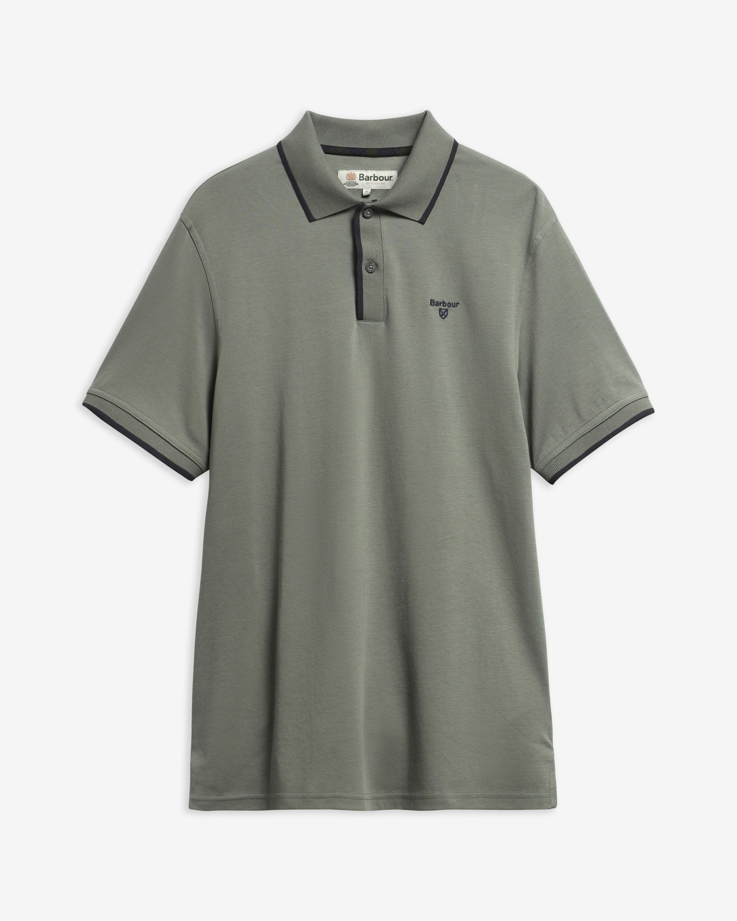 Polo Callock leggermente aderente Agave Green