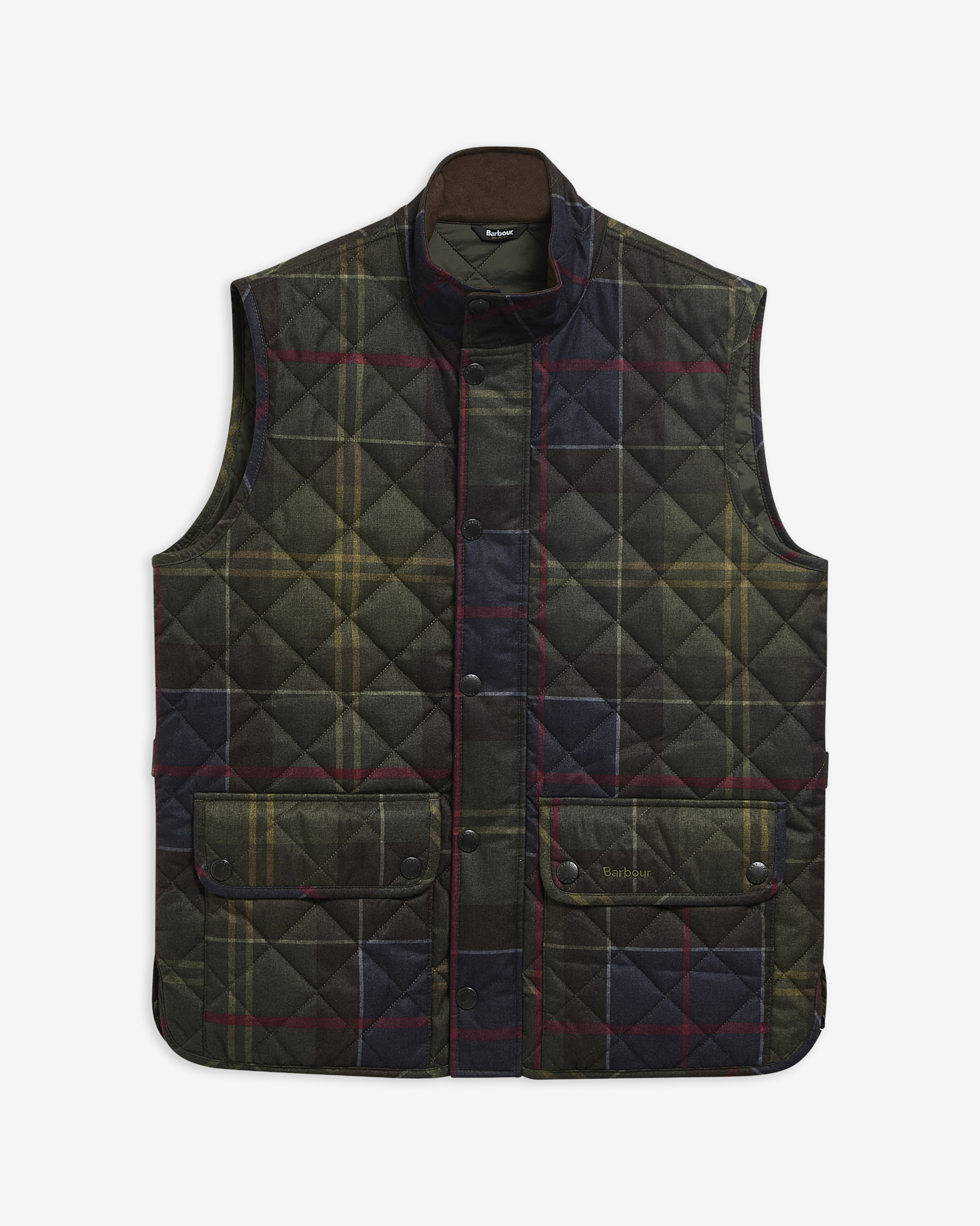 Icons Tartan Lowerdale Quilted Gilet Classic Tartan