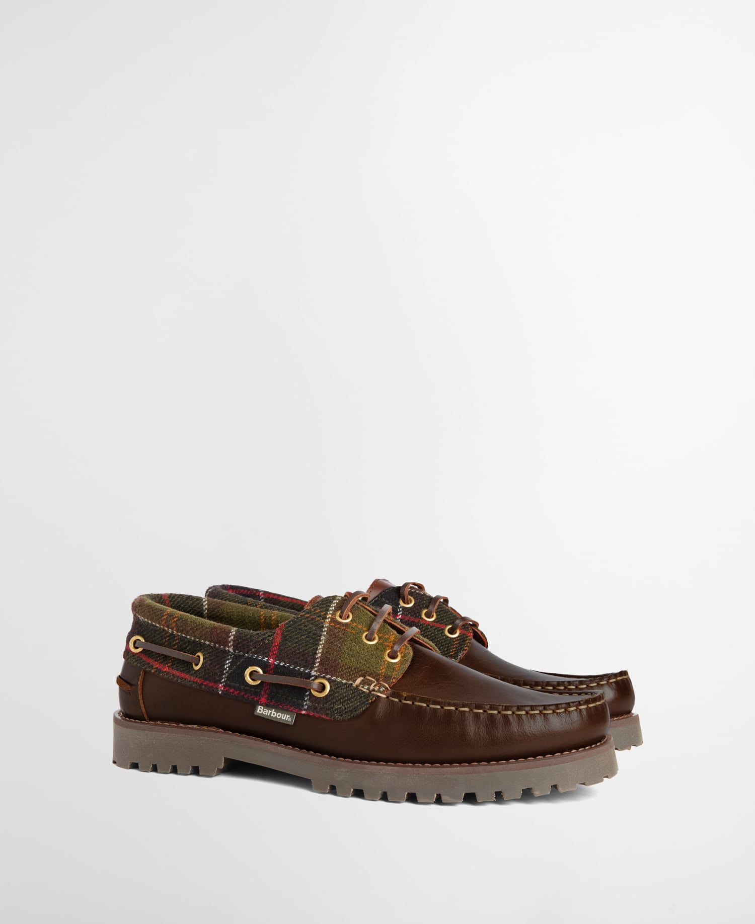 Re-Engineered Bootsschuhe Deck Brown/Classic Tartan