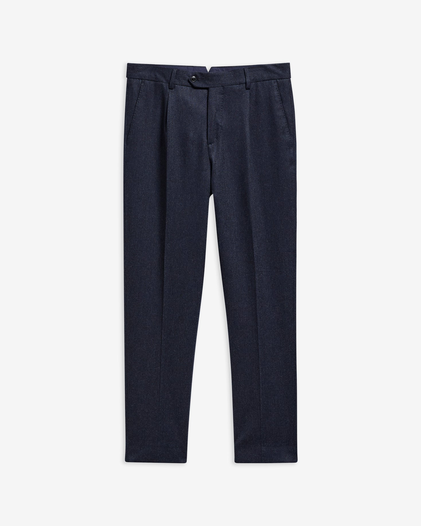 Fairford Herringbone Tailored Trousers Forest