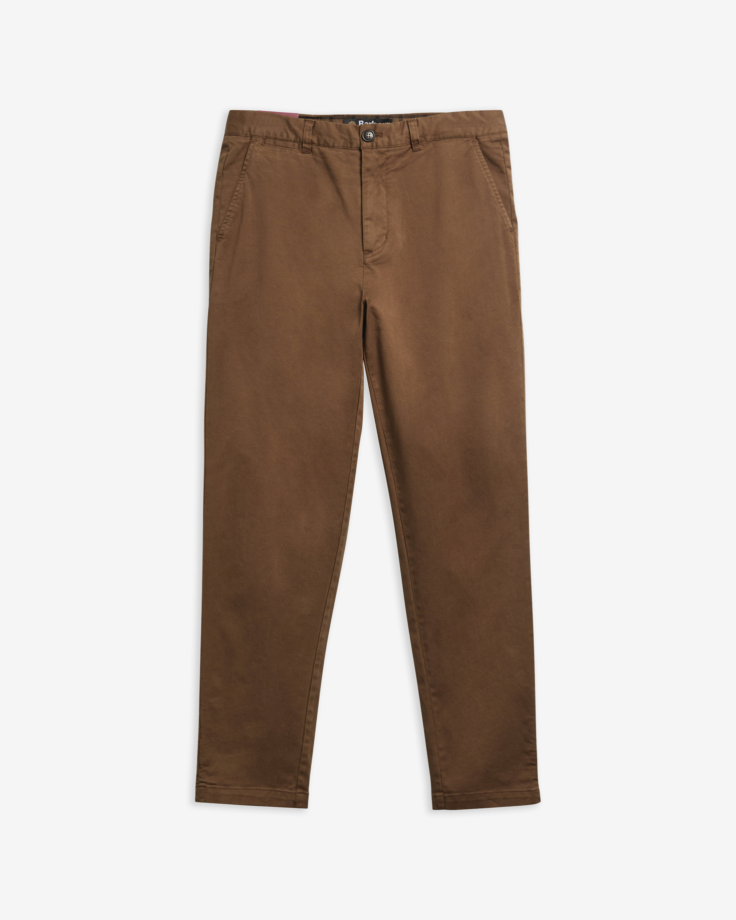 Hose Washed Stretch Tailored Dark Sand