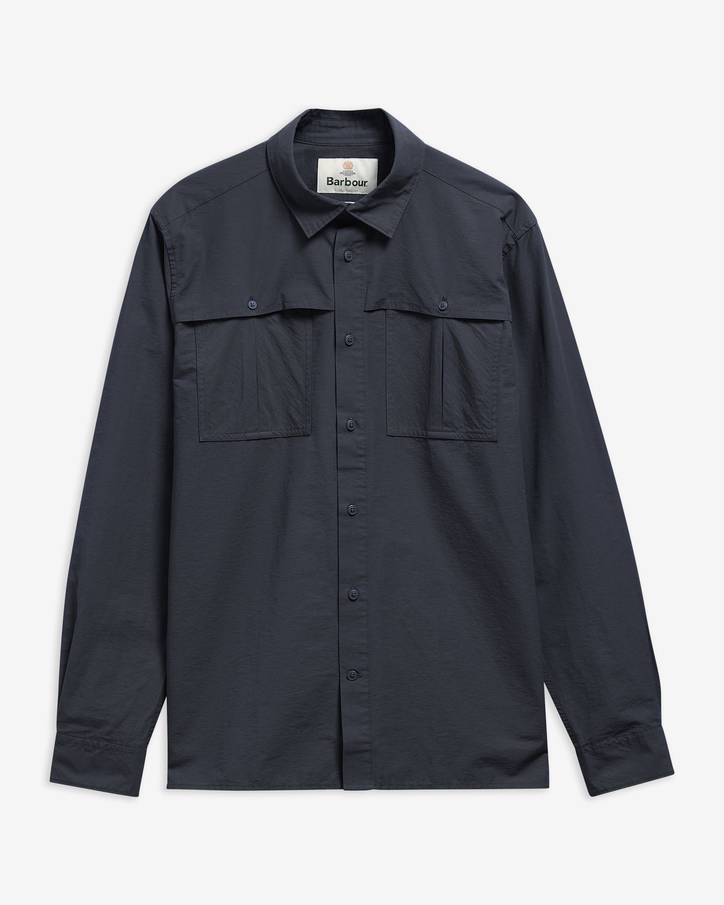 Camicia Eastgill a maniche lunghe dalla vestibilit&agrave; comoda Dark Navy