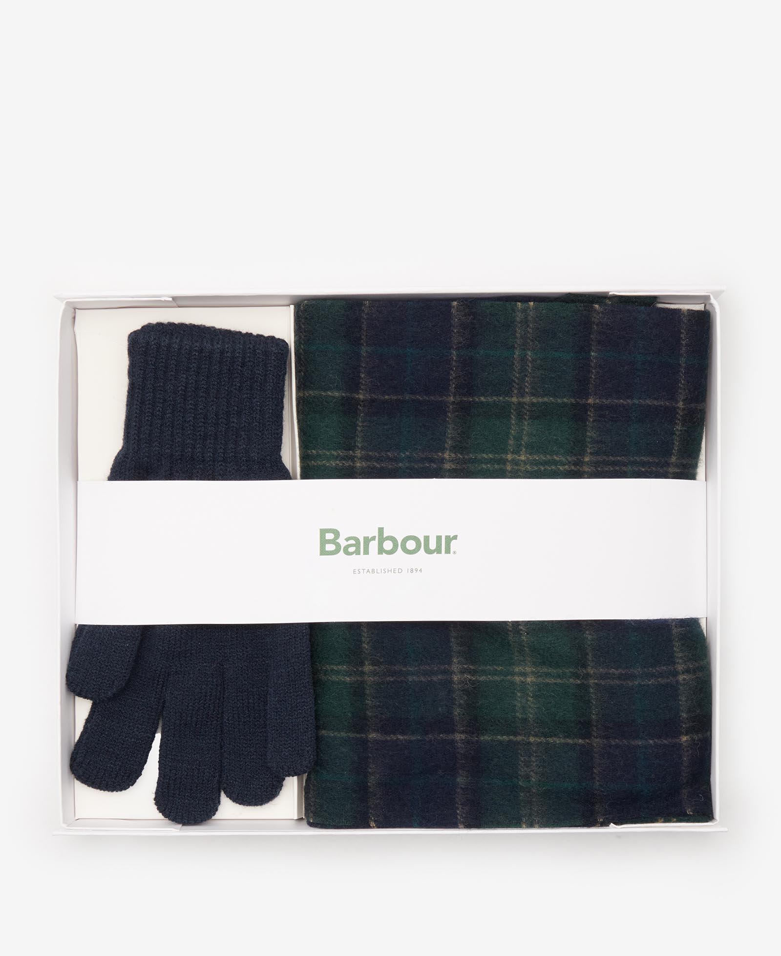 Geschenkset Schal & Handschuhe Tartan