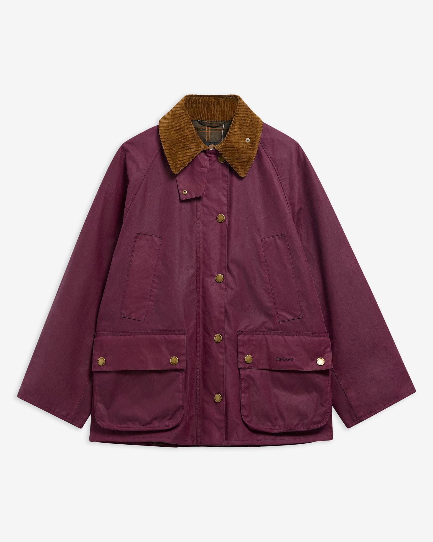 Women's Bedale Waxed Jacket Wine/Classic
