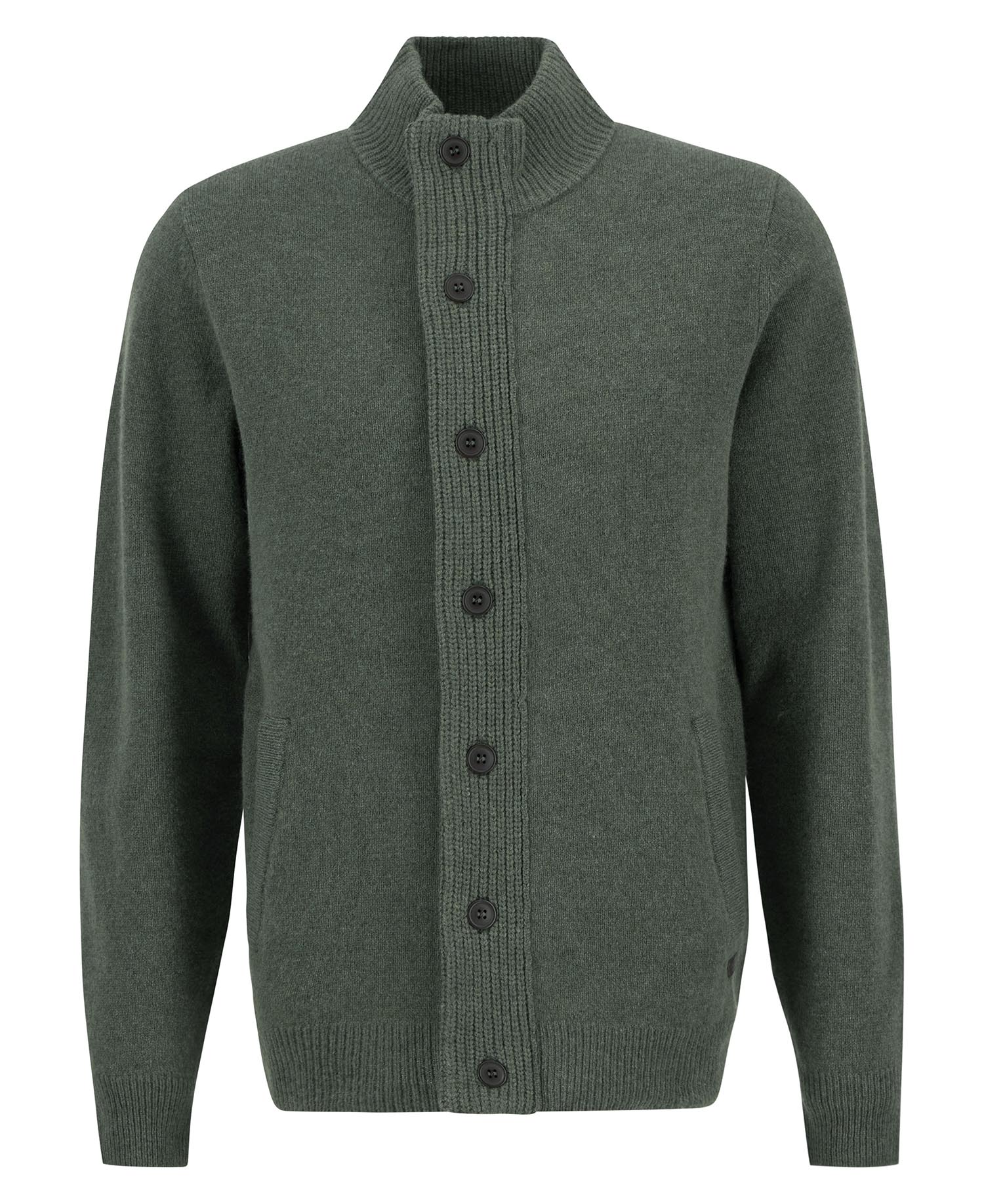 Pullover Essential Patch Zip Through Olive