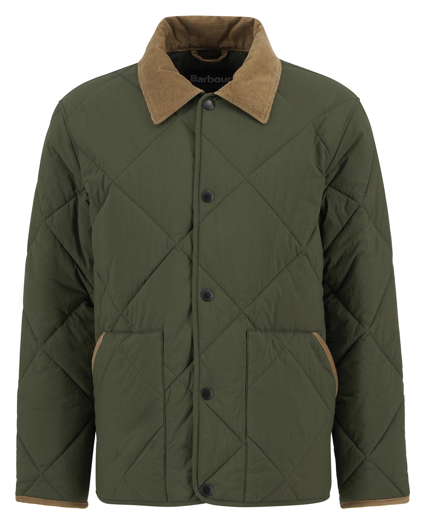 Giacca trapuntata Modified Short Liddesdale Olive