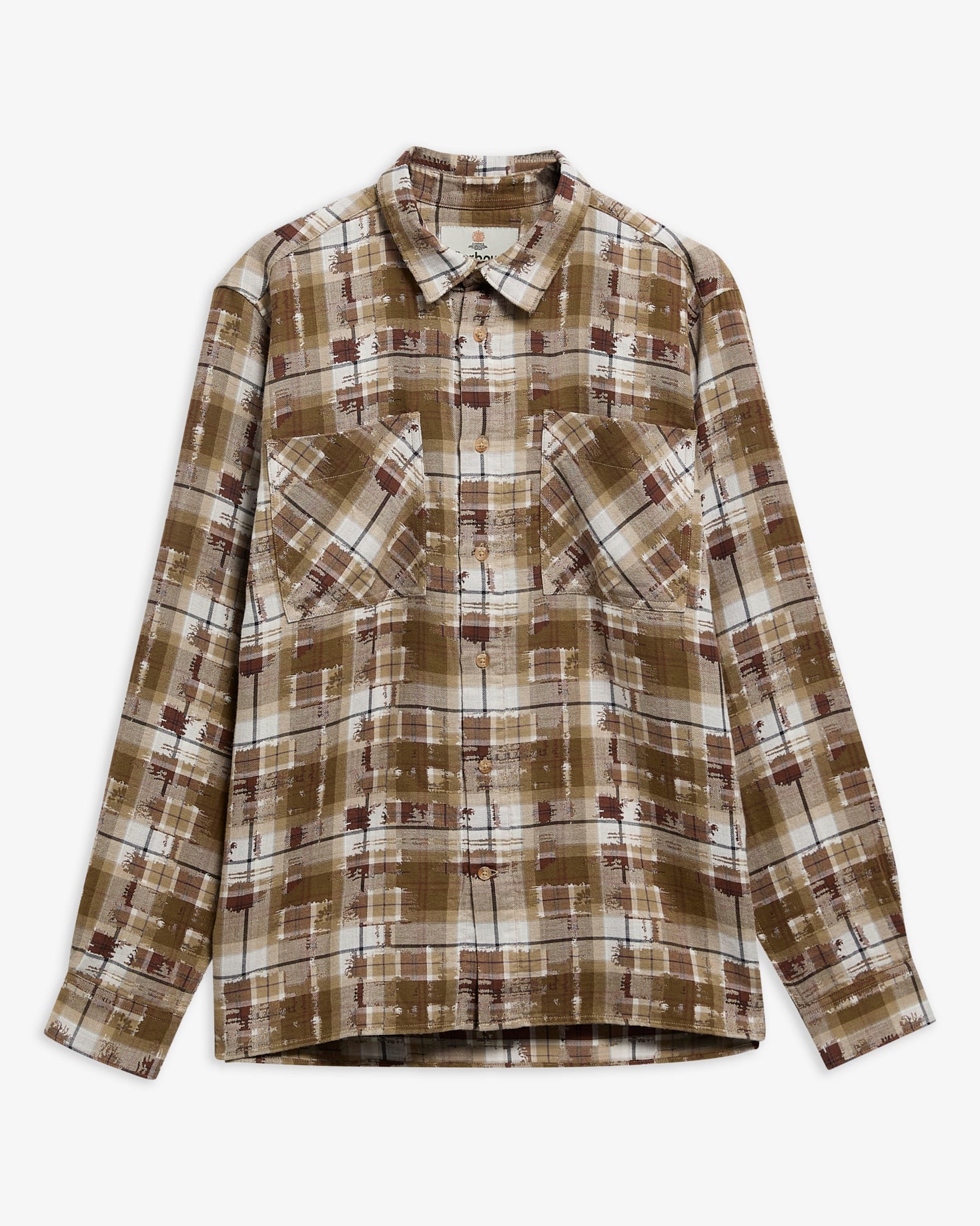 Camicia Gordale a maniche lunghe in tartan dalla vestibilit&agrave; comoda Beech
