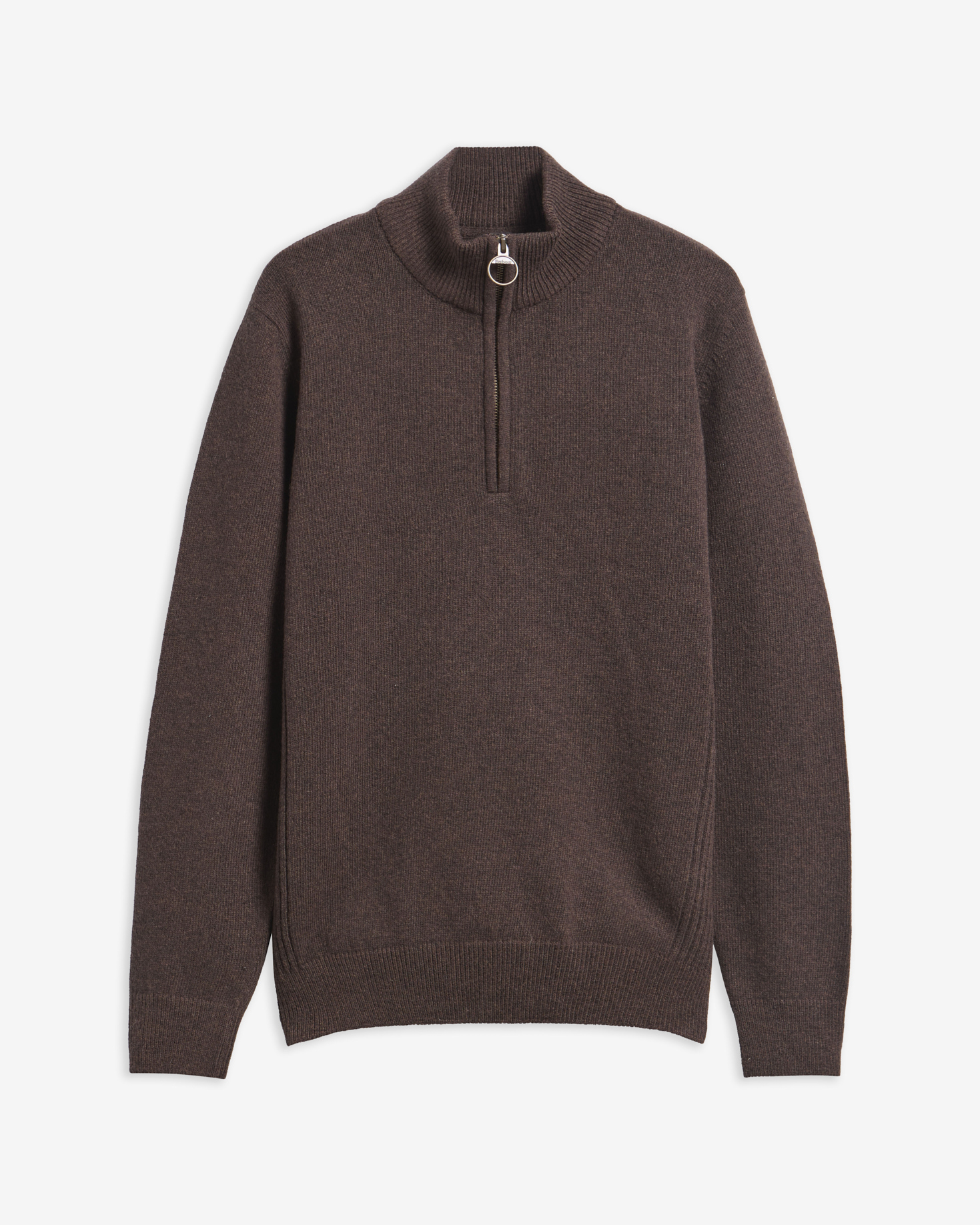 Holden Quarter-Zip Jumper Dark Oak