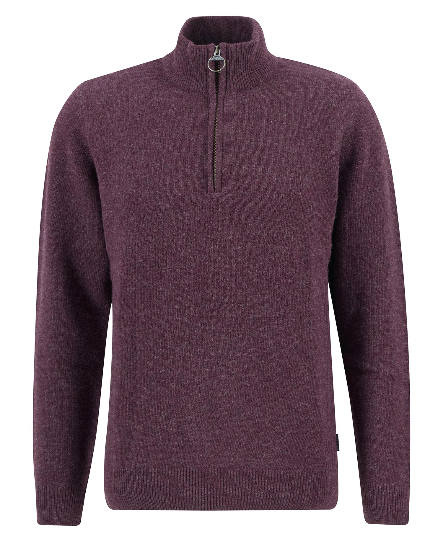 Holden Quarter-Zip Jumper Ruby Marl