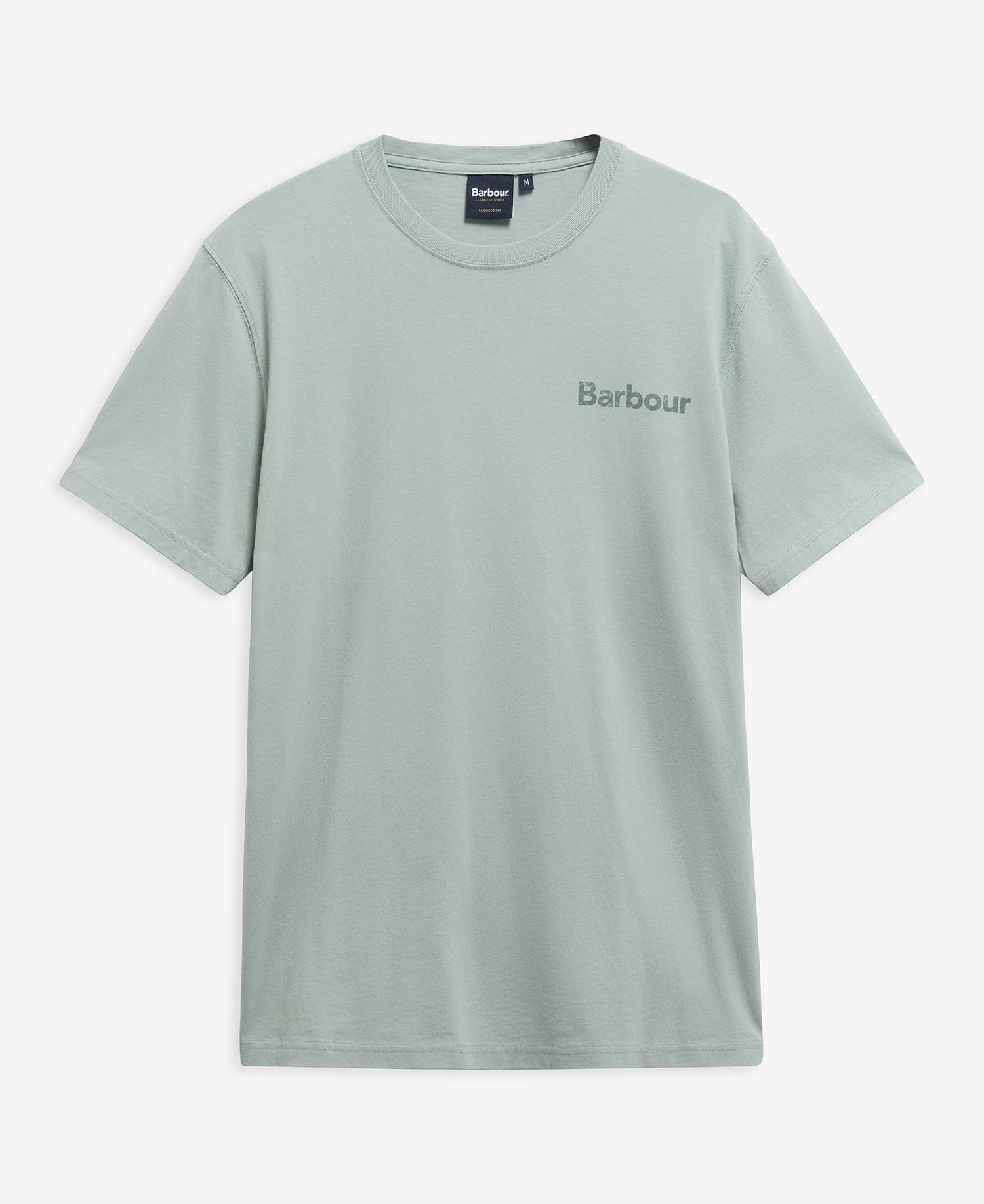 T-shirt con stampa Dearham leggermente aderente Dusty Slate