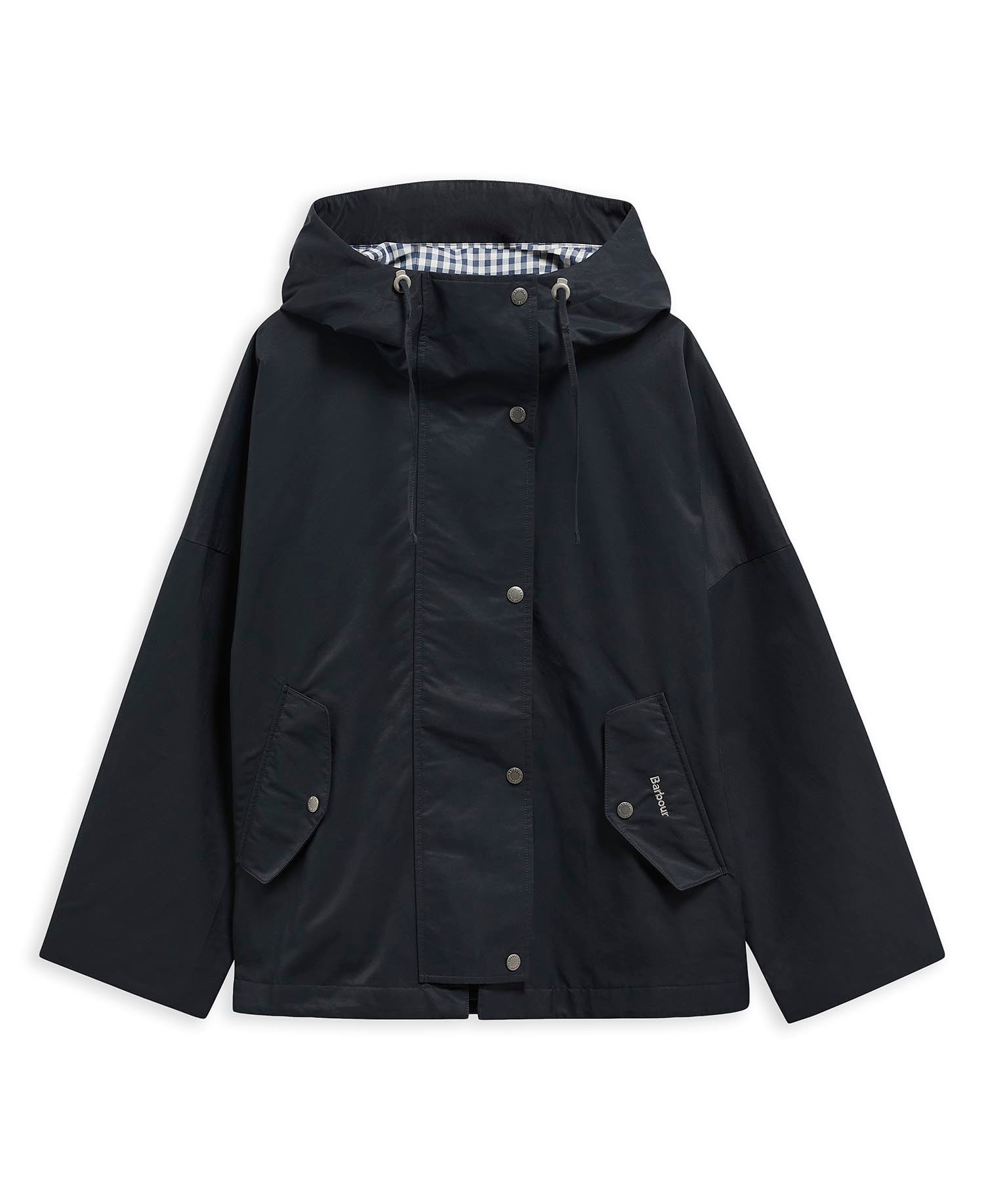 Jacke Kingswood Showerproof Dark Navy/Navy Gingham