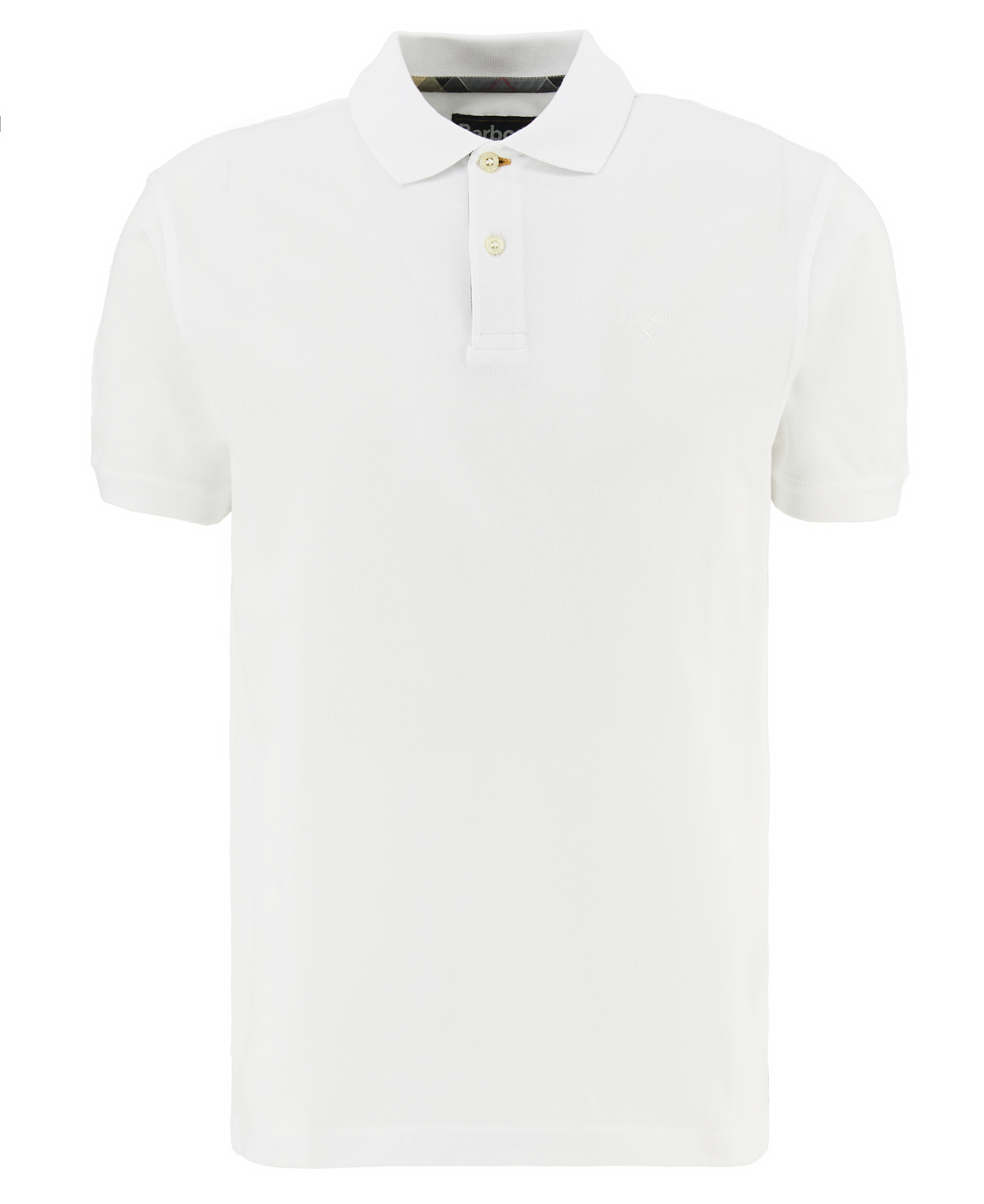 Poloshirt Pima Cotton Tailored White