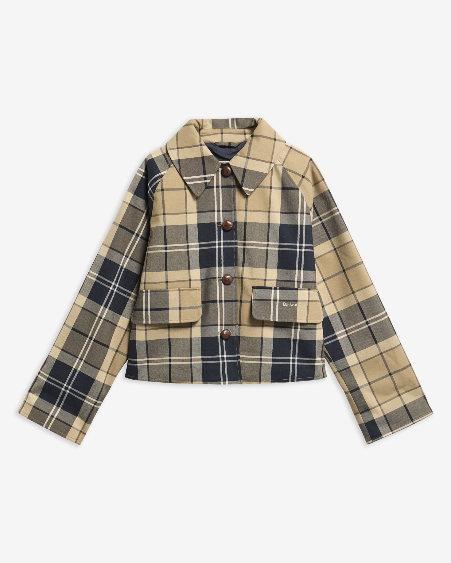 Delilah Tartan Showerproof Jacket Birchwood Dress