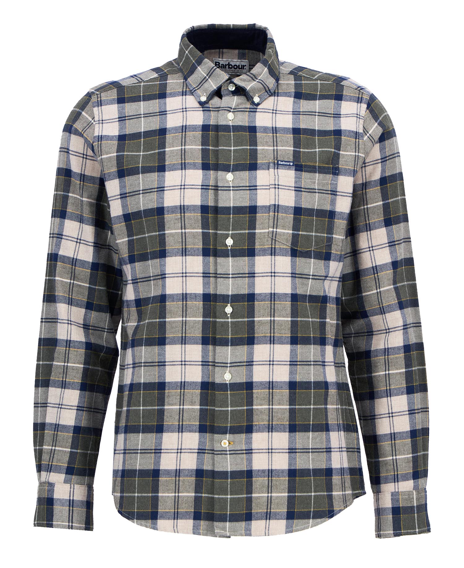 Fortrose Tailored Long-Sleeved Shirt Forest Mist