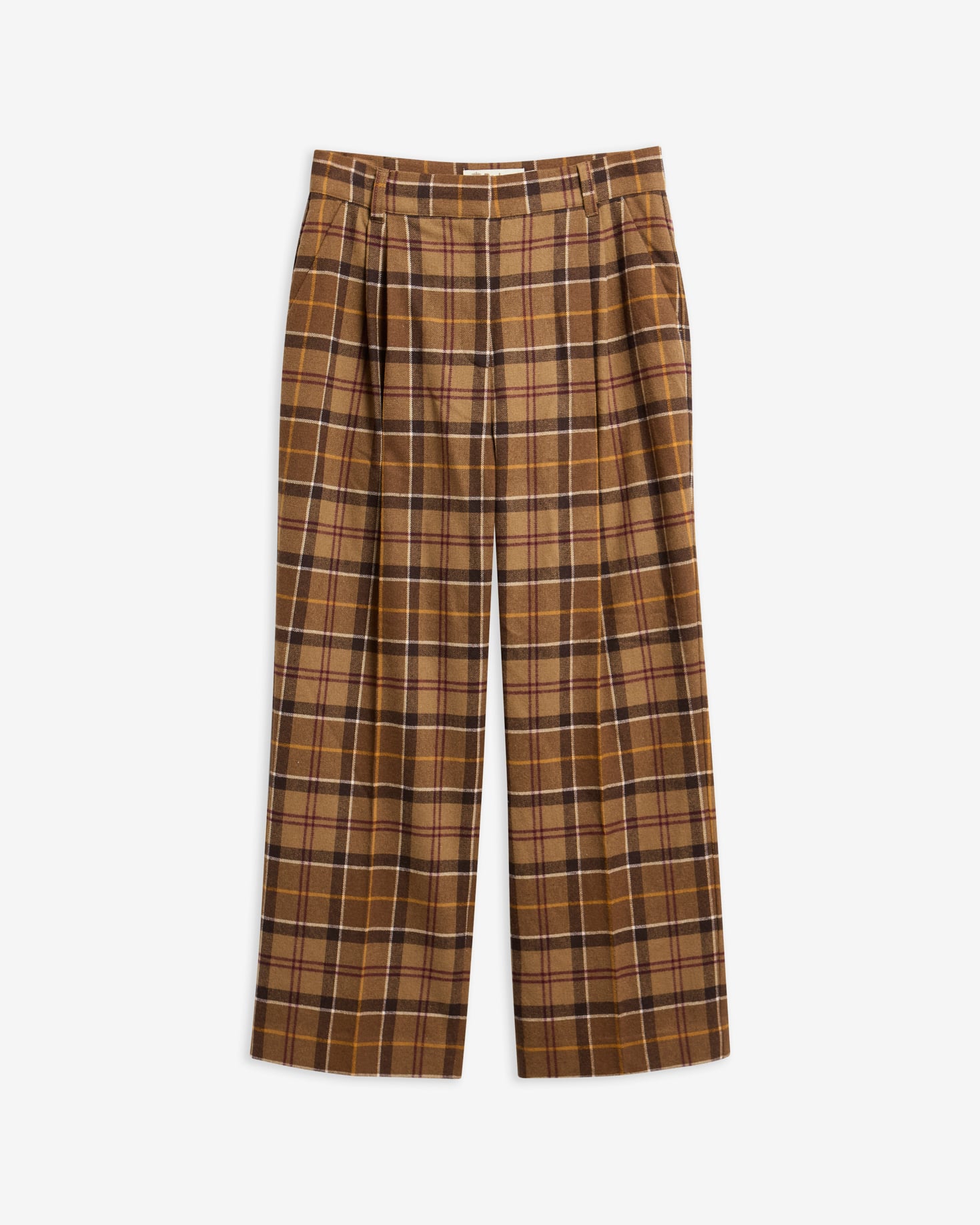 Barbour Hose Darwen Tartan Straight-Leg Muted Tartan