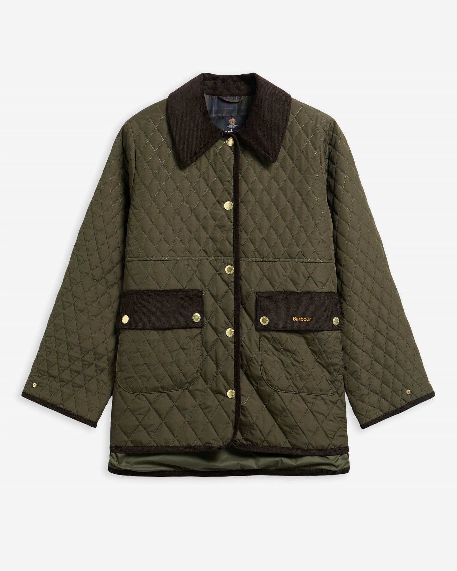 Giacca trapuntata Whickham Olive/Shadow Classic