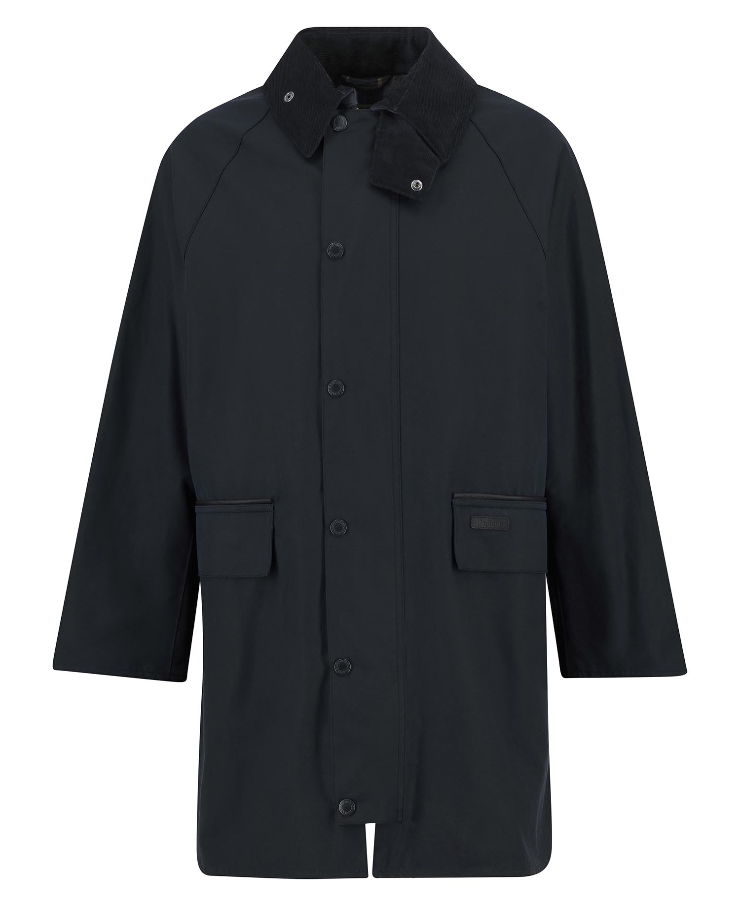 Country Waxed Mac Navy