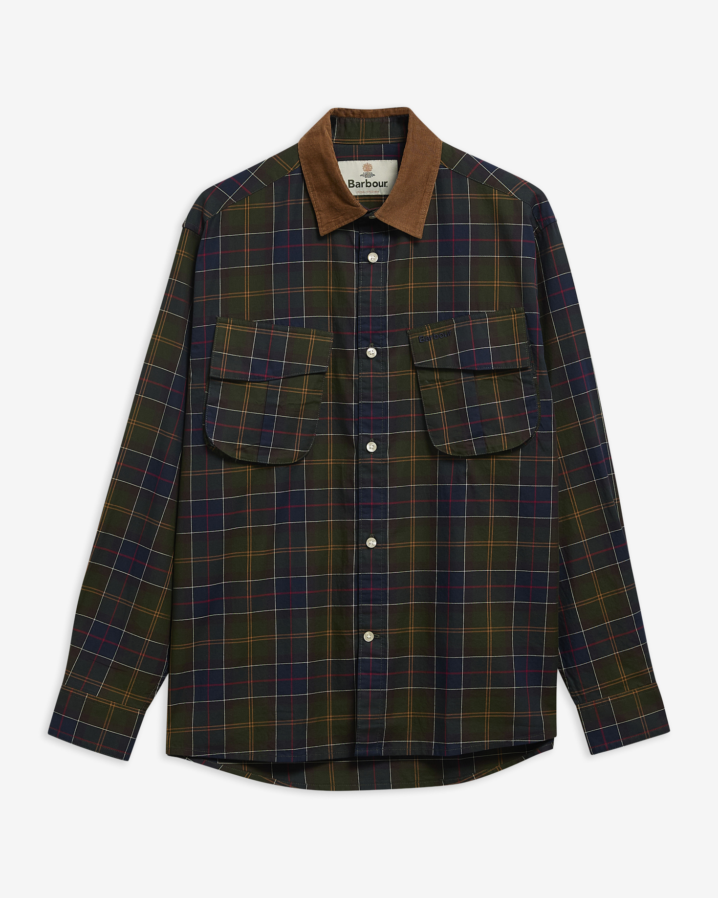 Jungle Tartan Oversized Long-Sleeved Shirt Classic Tartan
