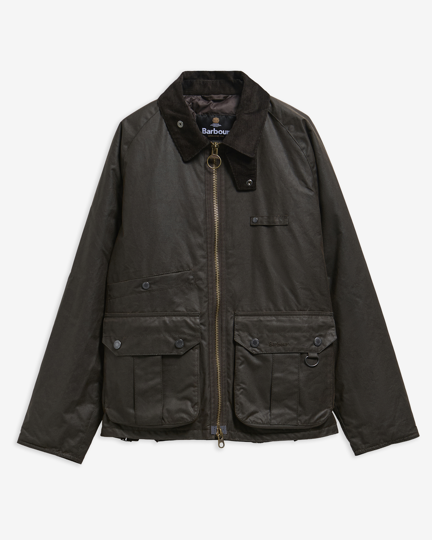 Barbour Wachsjacke Re-Engineered Durran Dark Brown