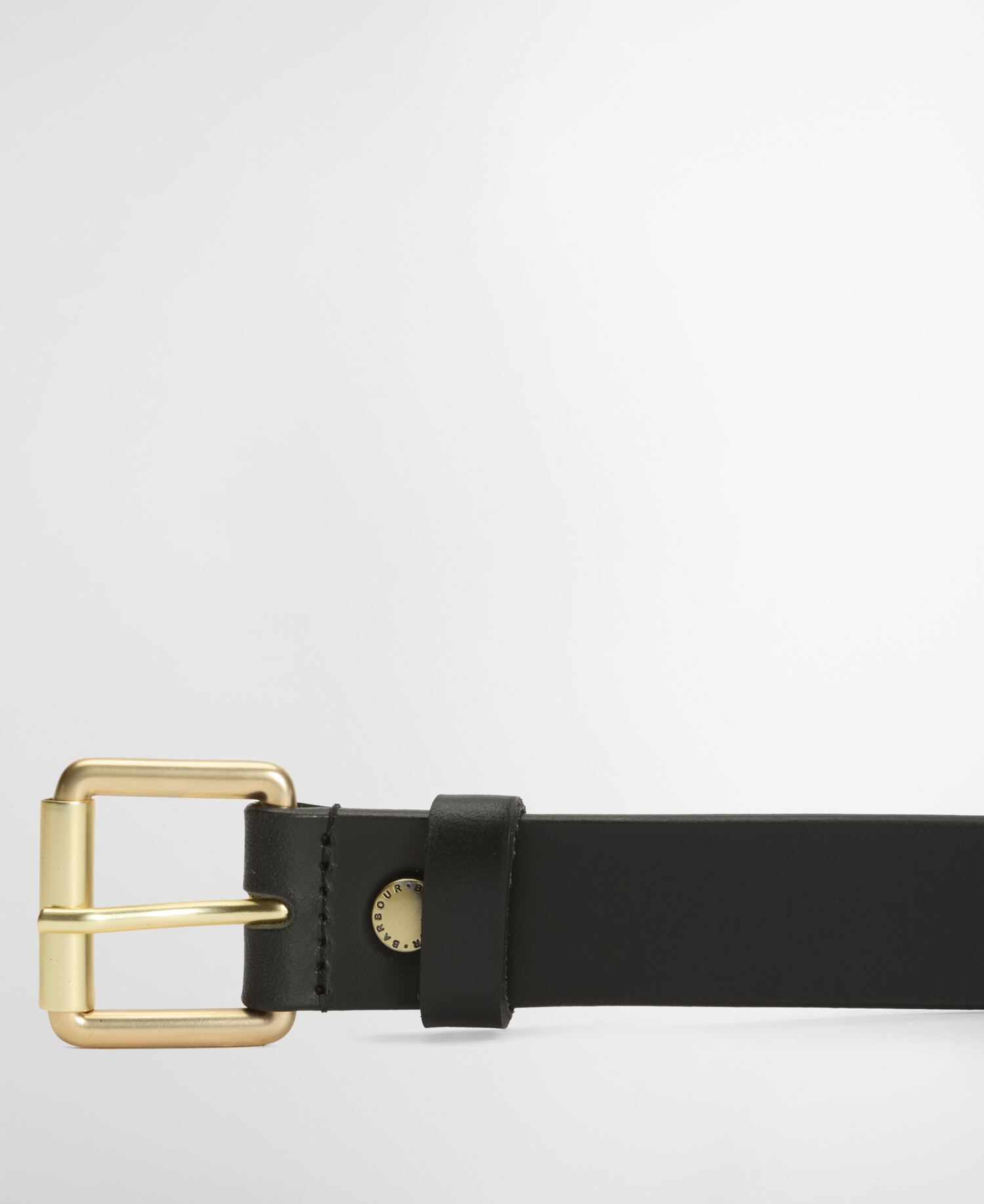 Maia Leather Belt Black