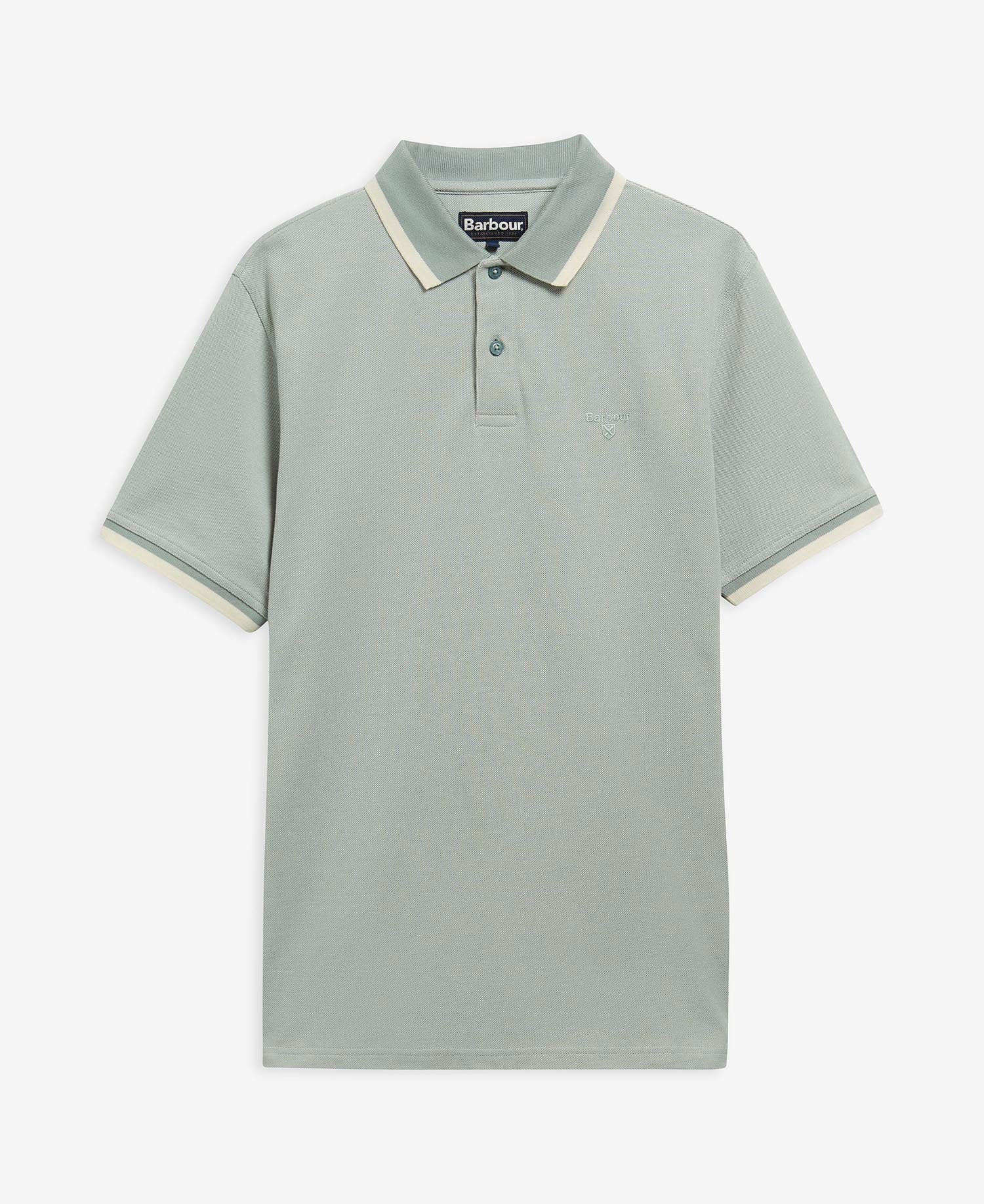 Poloshirt Barnard Short-Sleeved Dusty Slate