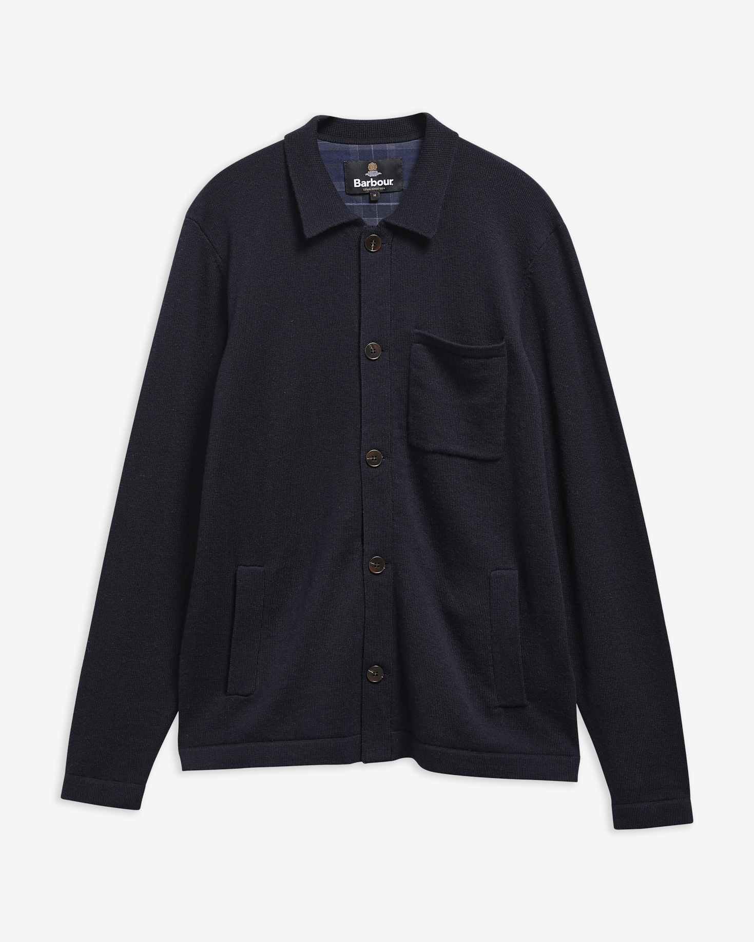 Barbour Wollcardigan Bellam Navy