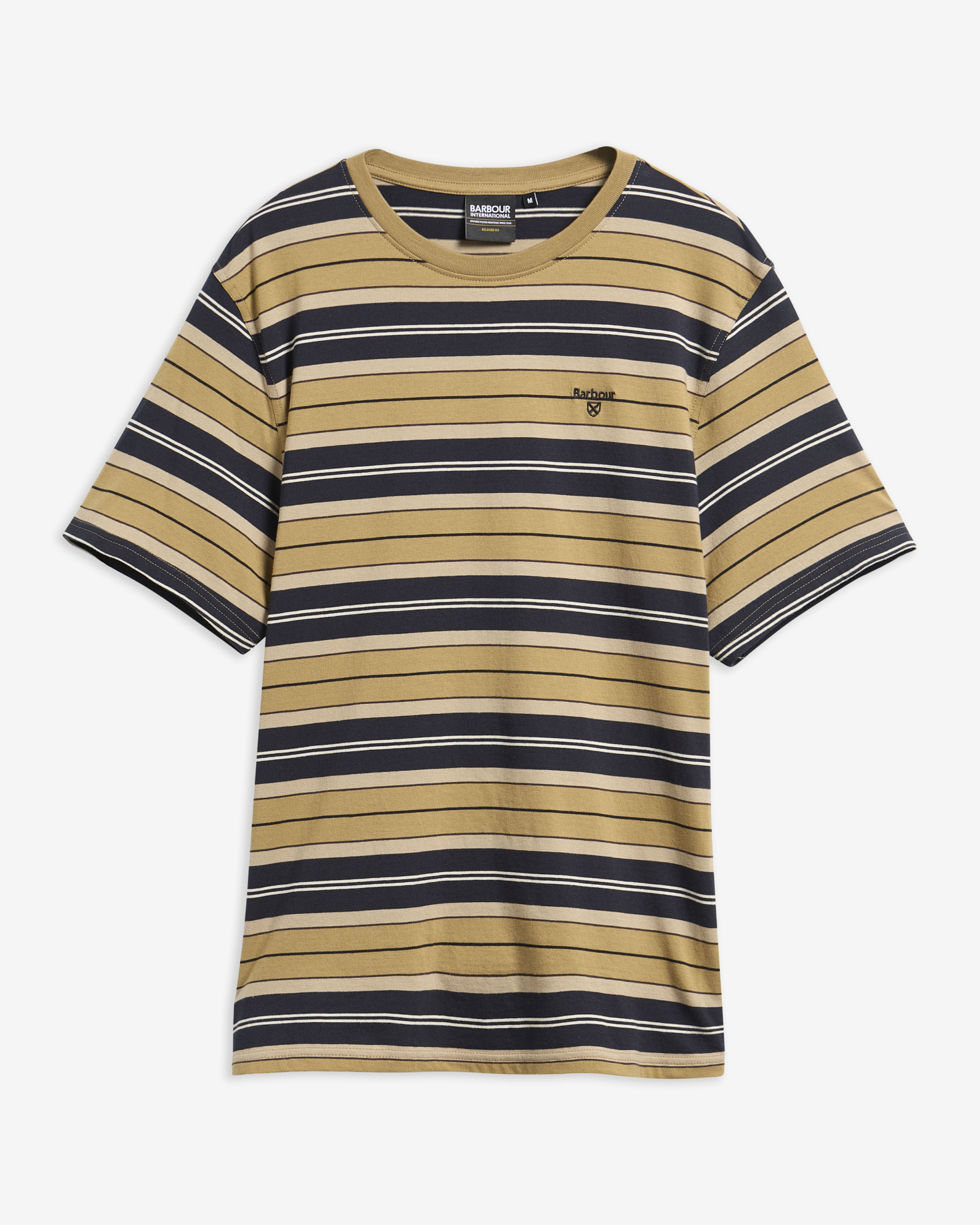 T-shirt a righe leggermente aderente Tartham Stone