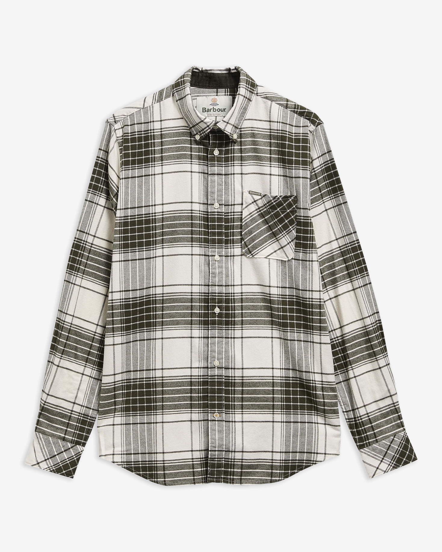 Embergate Tailored Long-Sleeved Shirt Olive