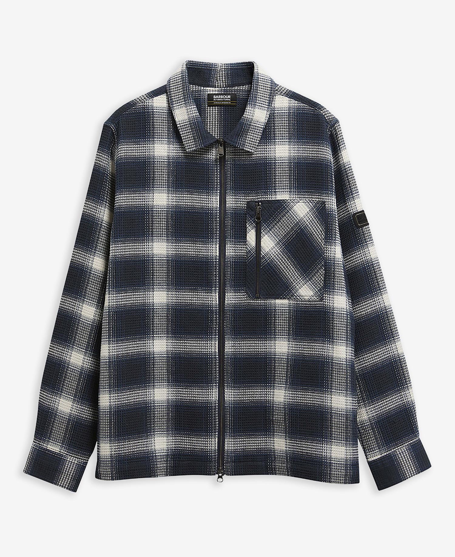 Overshirt Elm Checked Oxford Navy