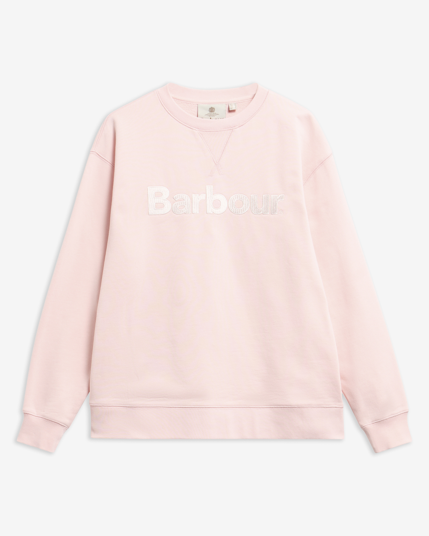 Sweatshirt Hartland Logo Pink Blush