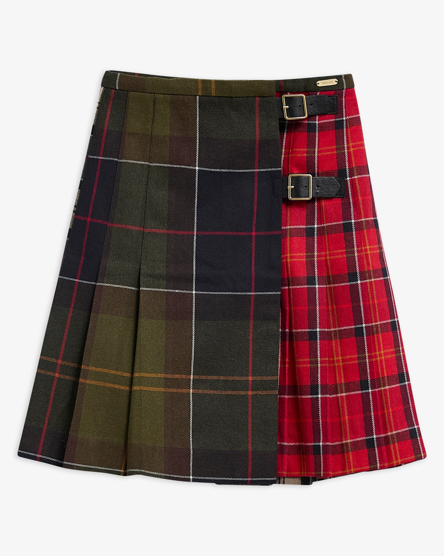 Gillian Tartan Mini Skirt Cardinal Tartan Multi