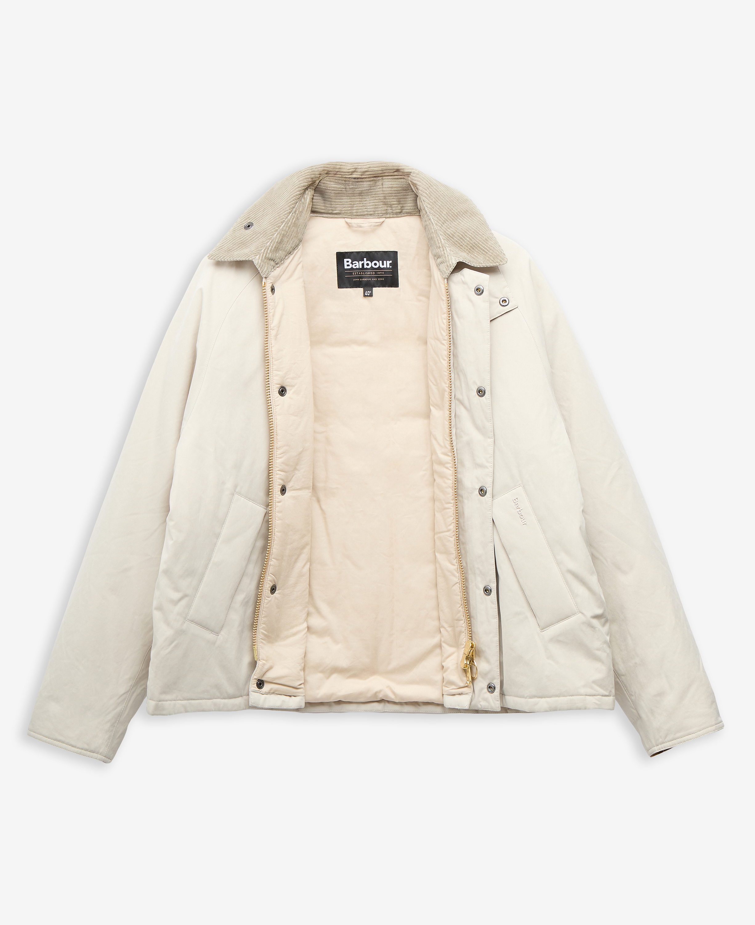 Oversized Padded Transport Jacket Mist