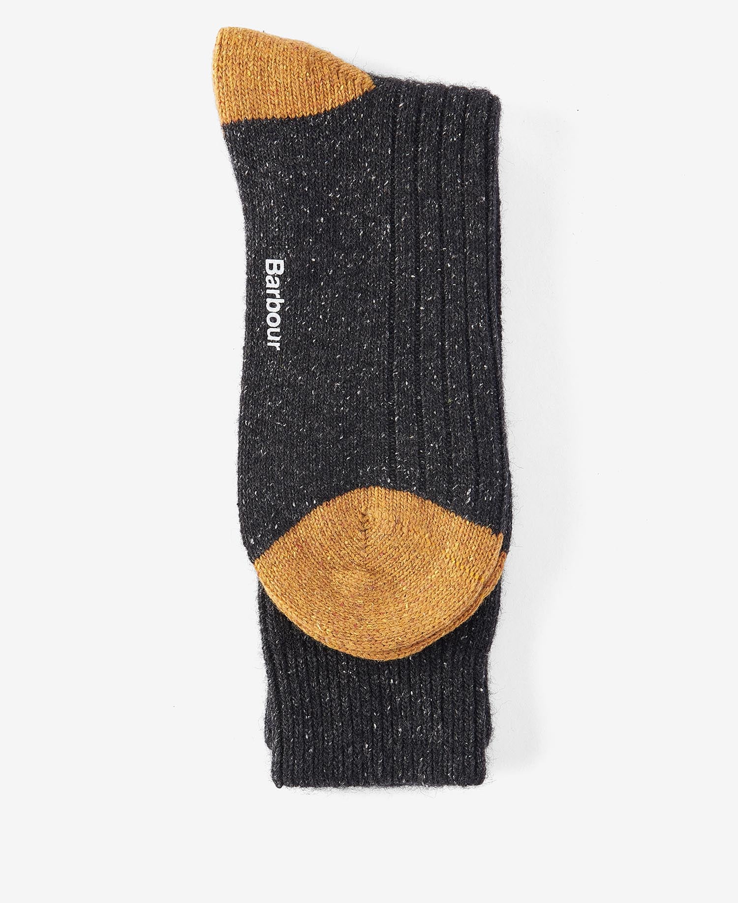Houghton Socks Charcoal-Ochre