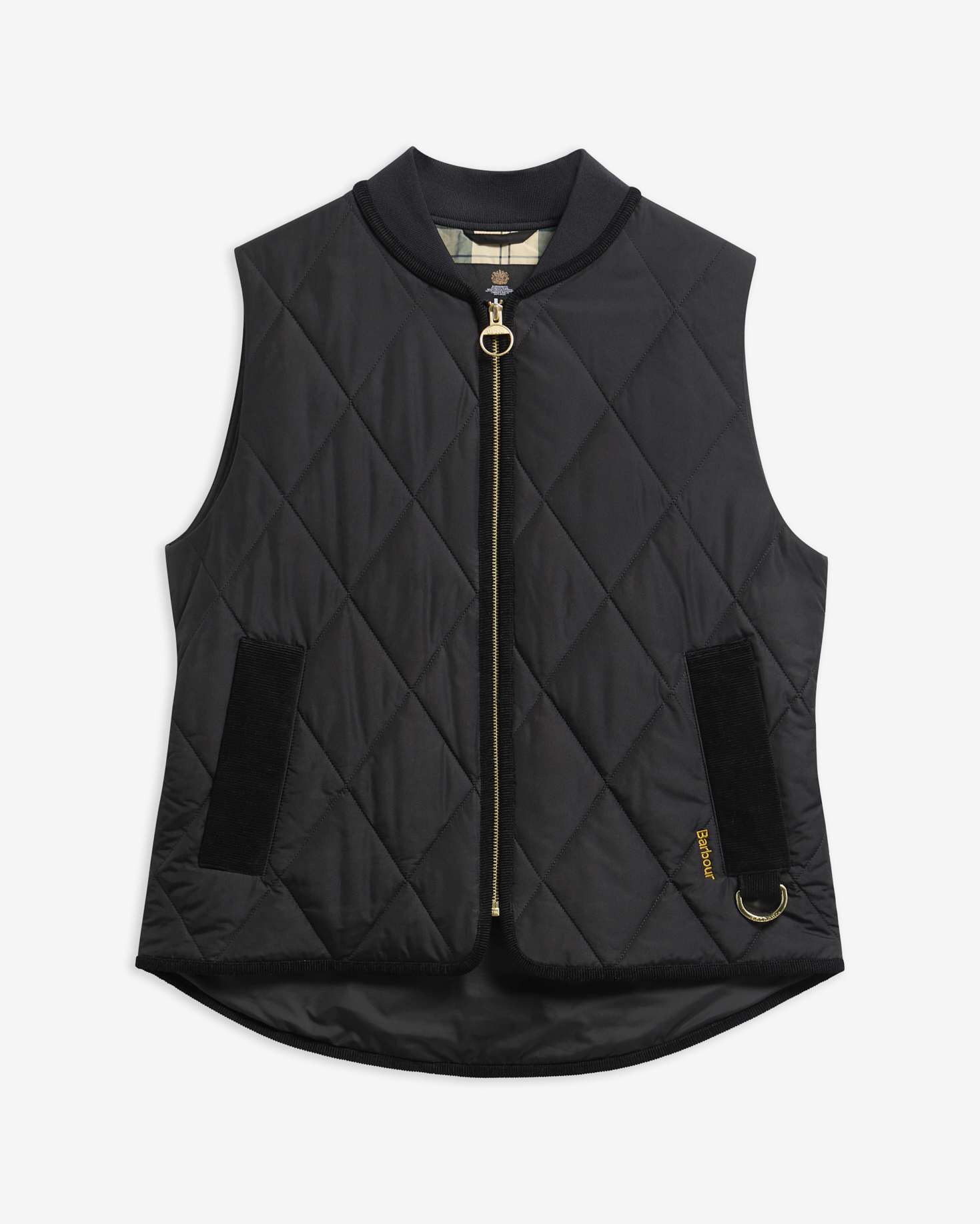 Barbour Weste Glendyn Black/Ancient
