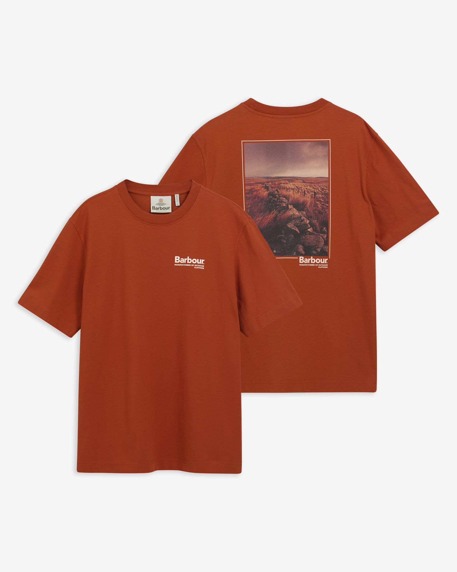 T-shirt con stampa Birchcliffe dalla vestibilit&agrave; comoda Roobios