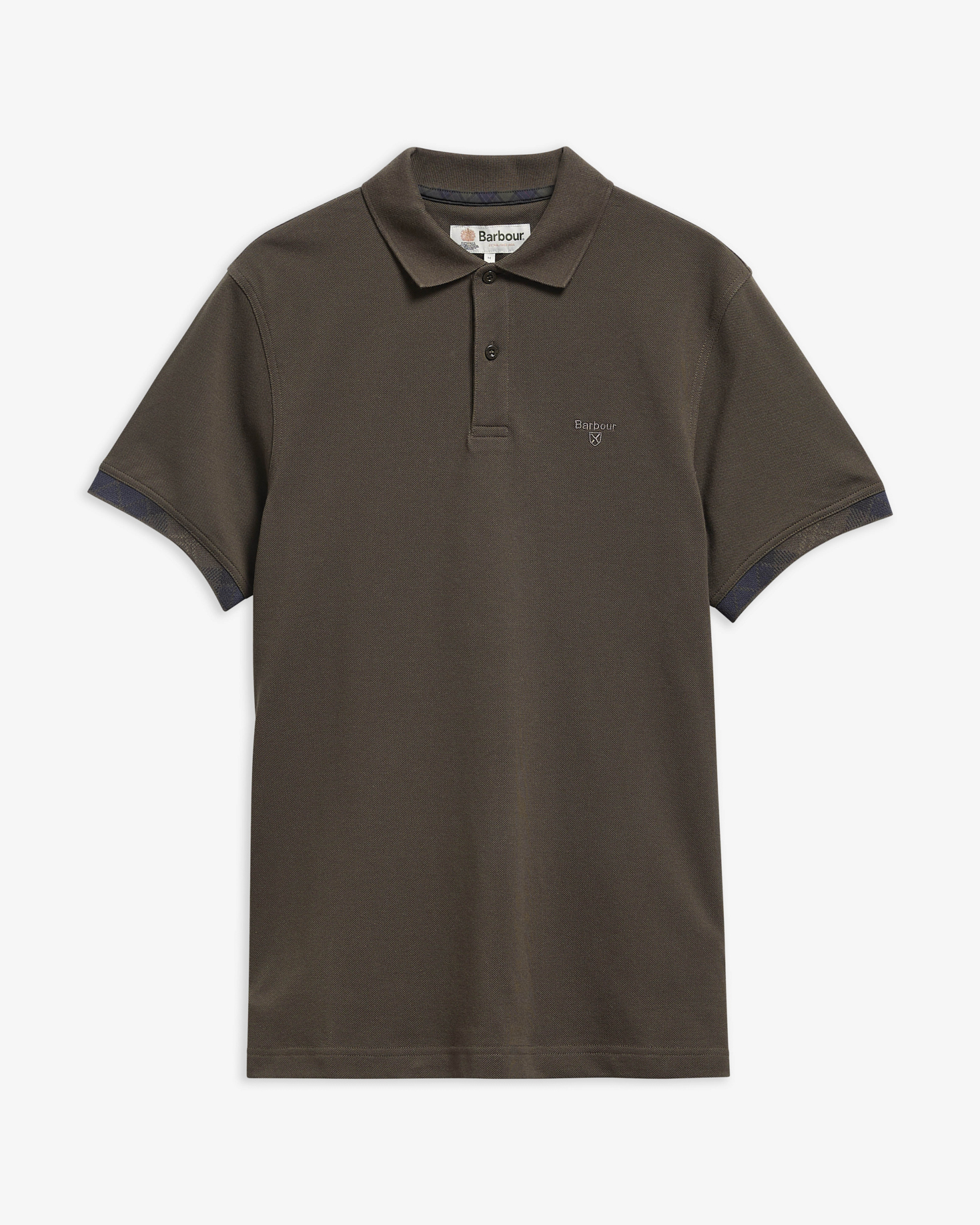 Barbour Poloshirt Stanford Tailored Sage