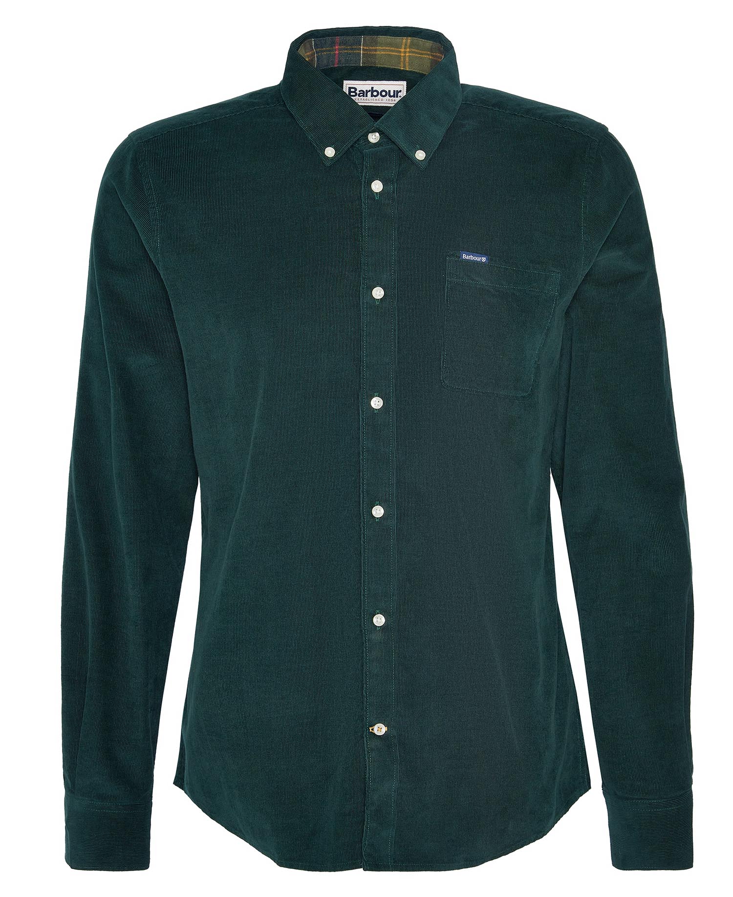 Ramsey Tailored Long-Sleeved Shirt Seaweed