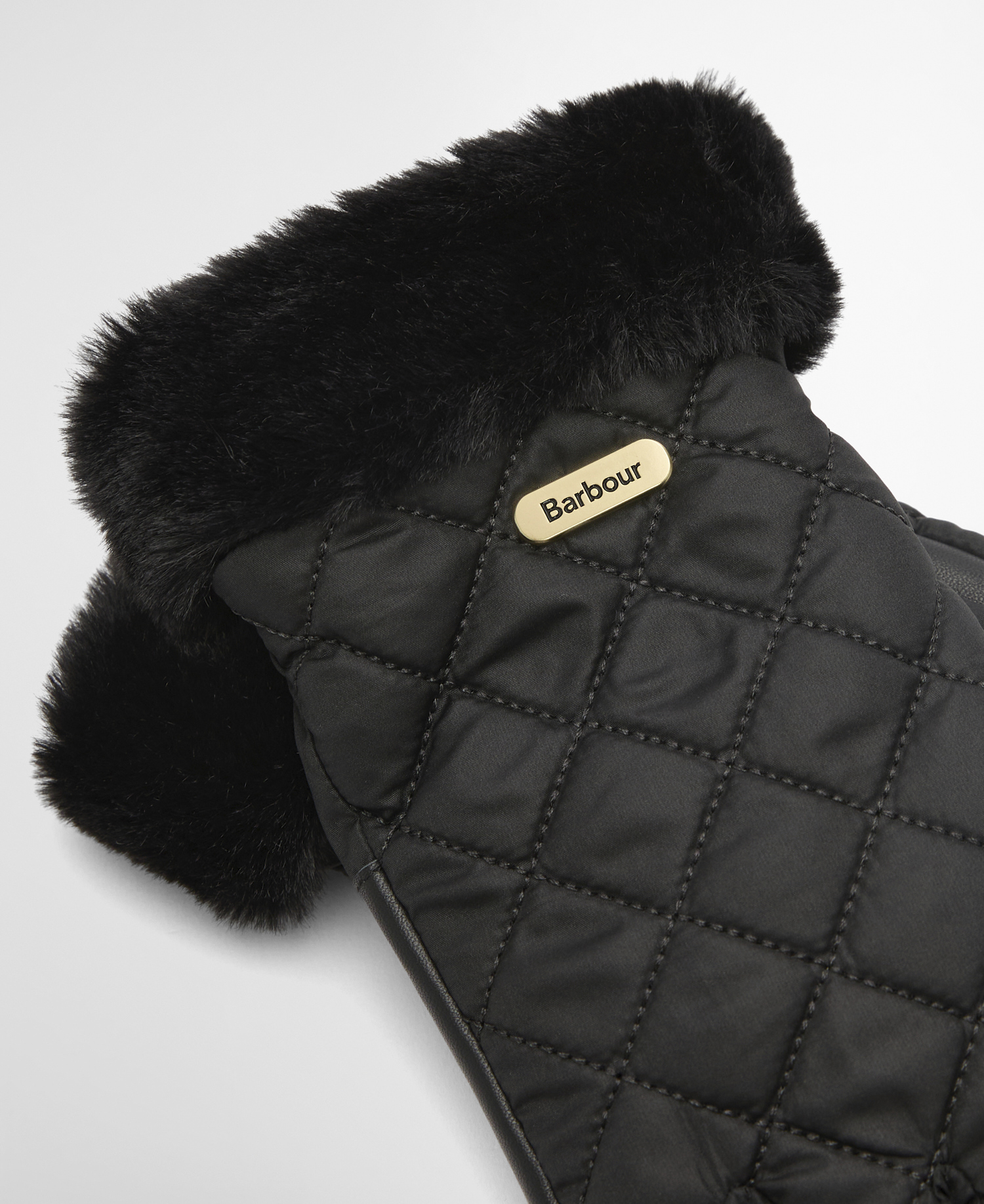 Norwood Quilted Gloves Black