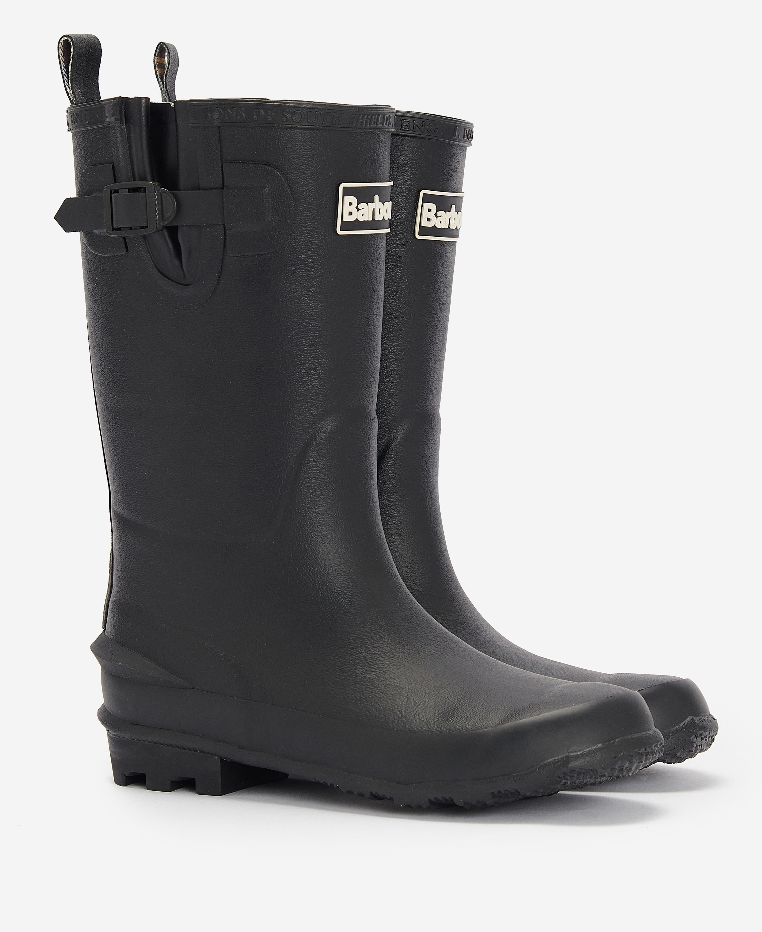 Simonside Children's Wellington Boots Classic Black
