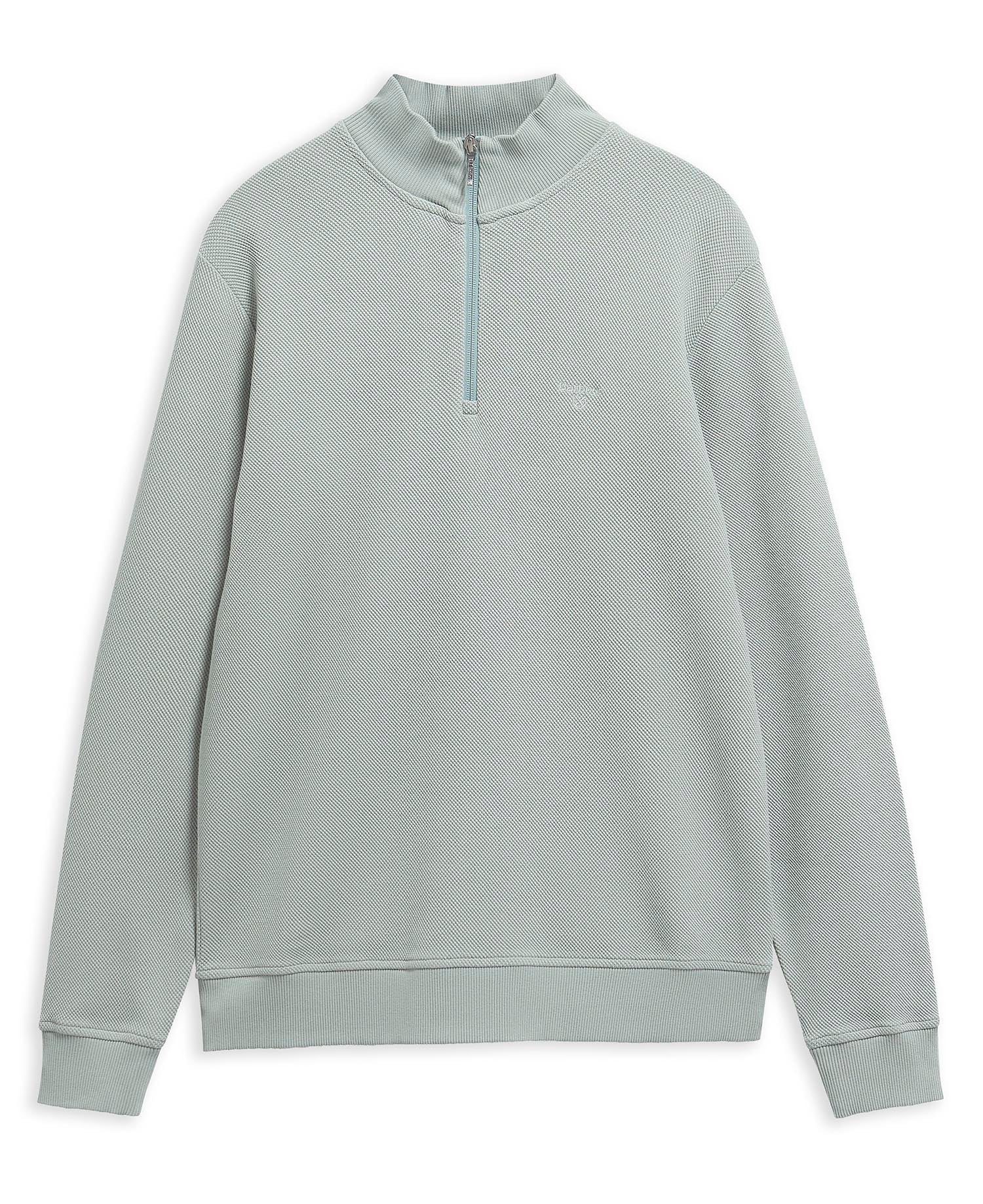 Ravensworth Quarter-Zip Sweatshirt Dusty Slate