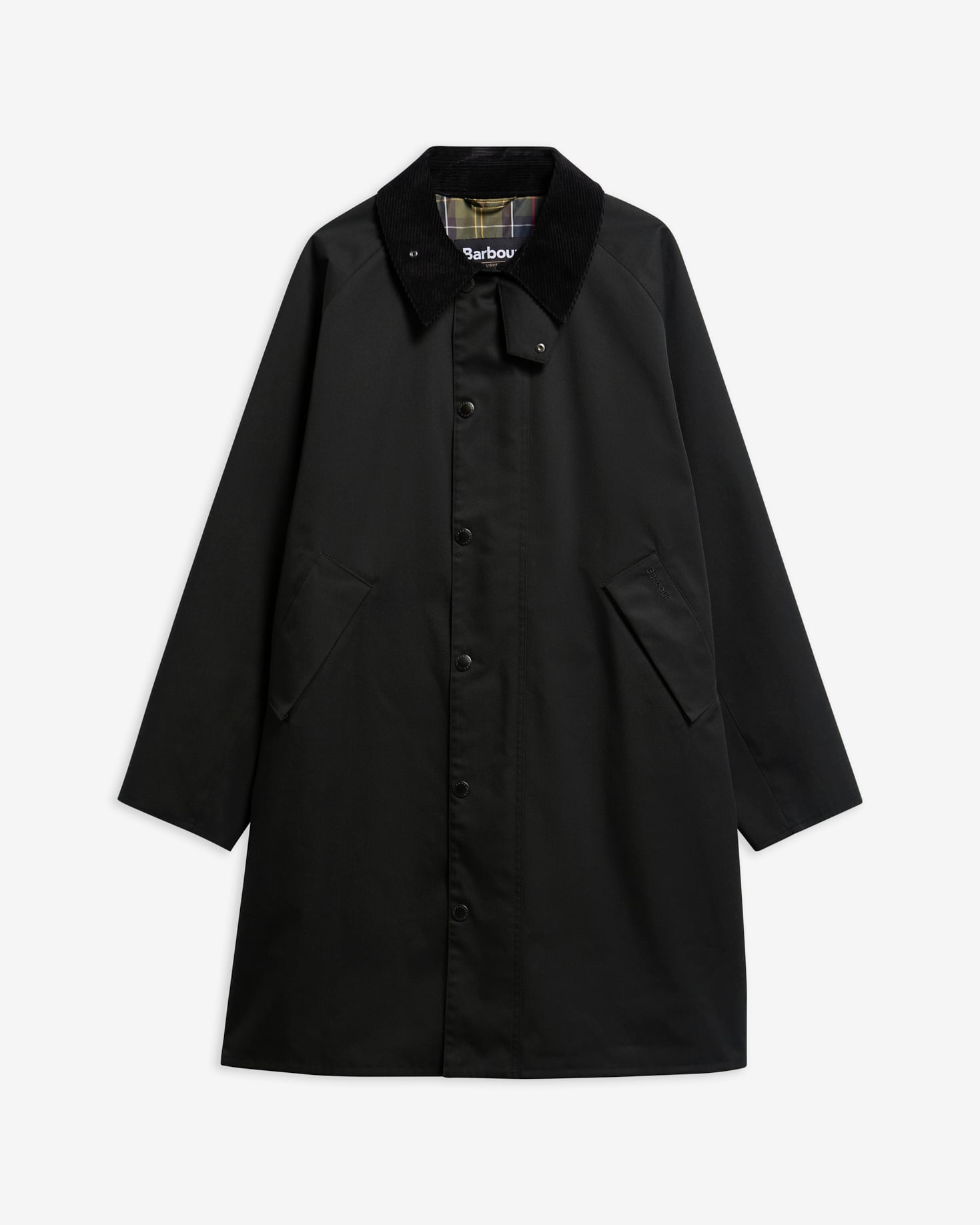Long Transport Showerproof Jacket Black
