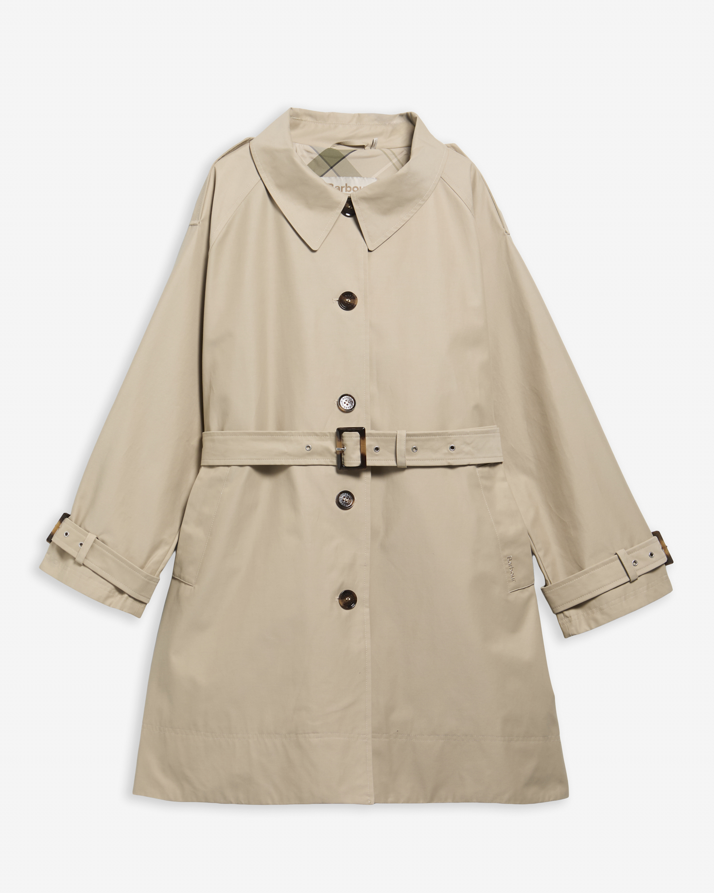 Maia Plus-Size Showerproof Jacket Light Sand