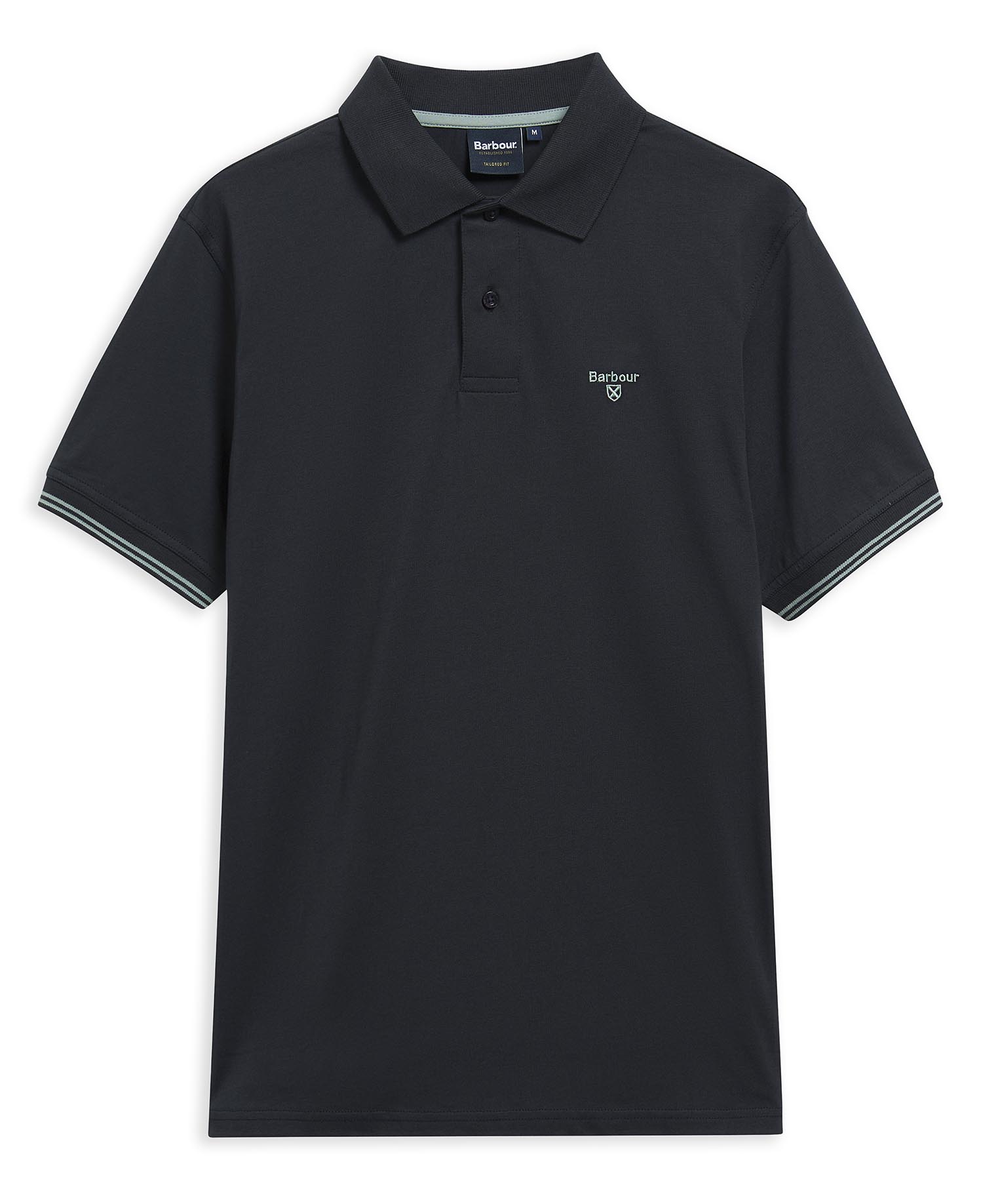 Austwick Tipped Polo Shirt Dark Navy