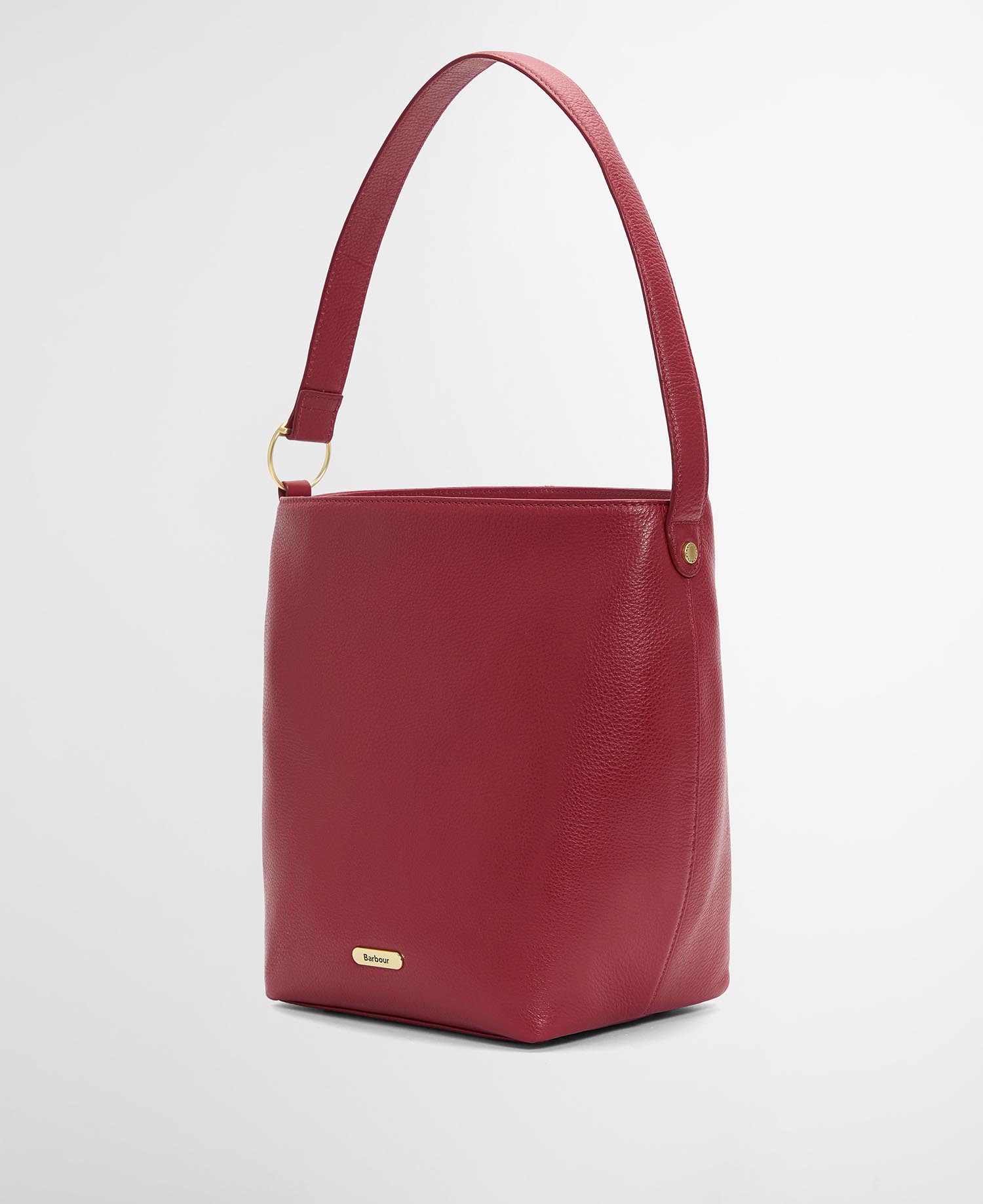 Barbour Ledertasche Cedar Large Red