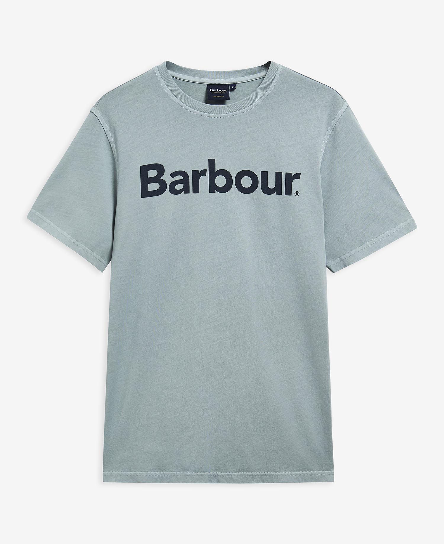 Washington Overdyed Logo Tailored T-Shirt Dusty Slate