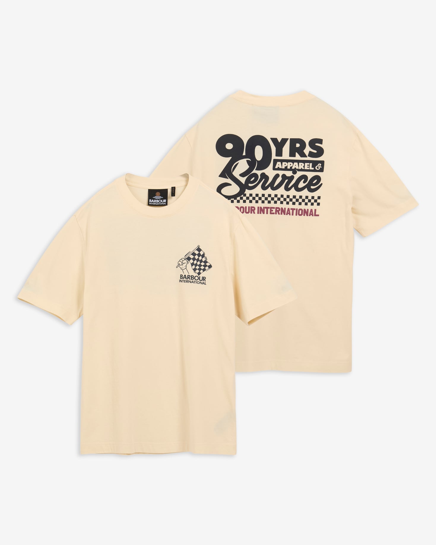 B.Intl T-Shirt Herman Graphic Chalk