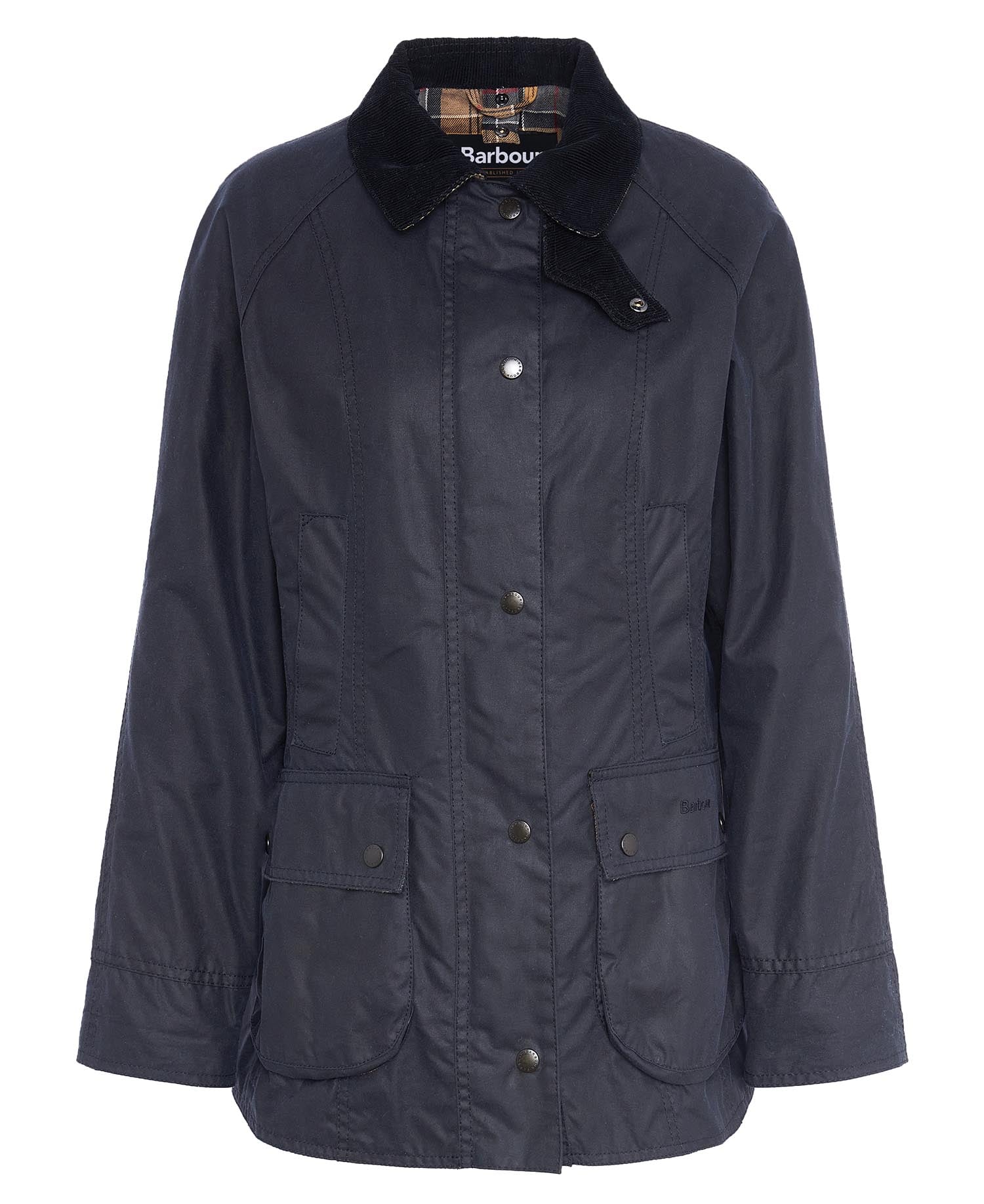 Beadnell&reg; Waxed Jacket Classic Navy